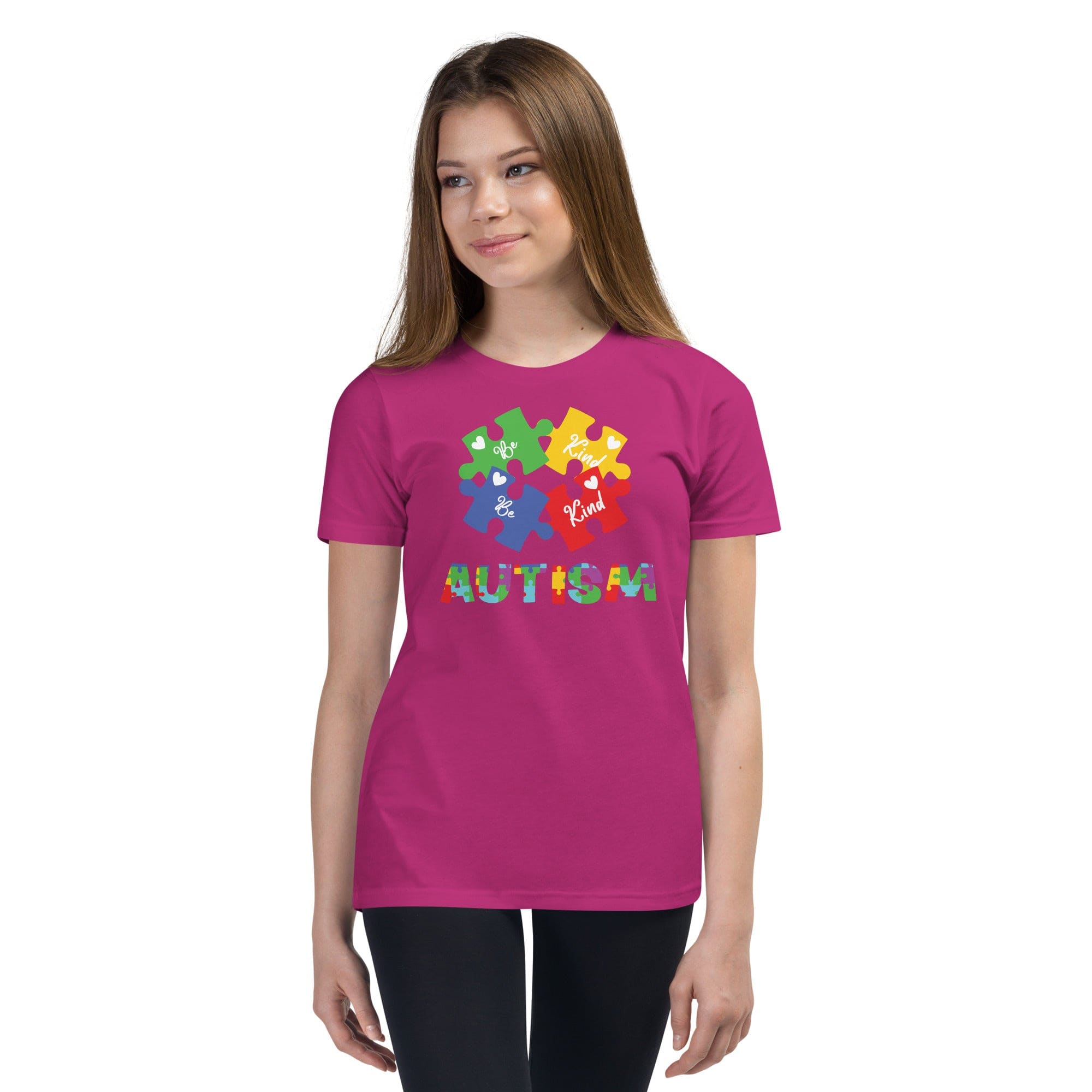 Autism Be Kind Youth Graphic Tees - Kicks Shoelaces