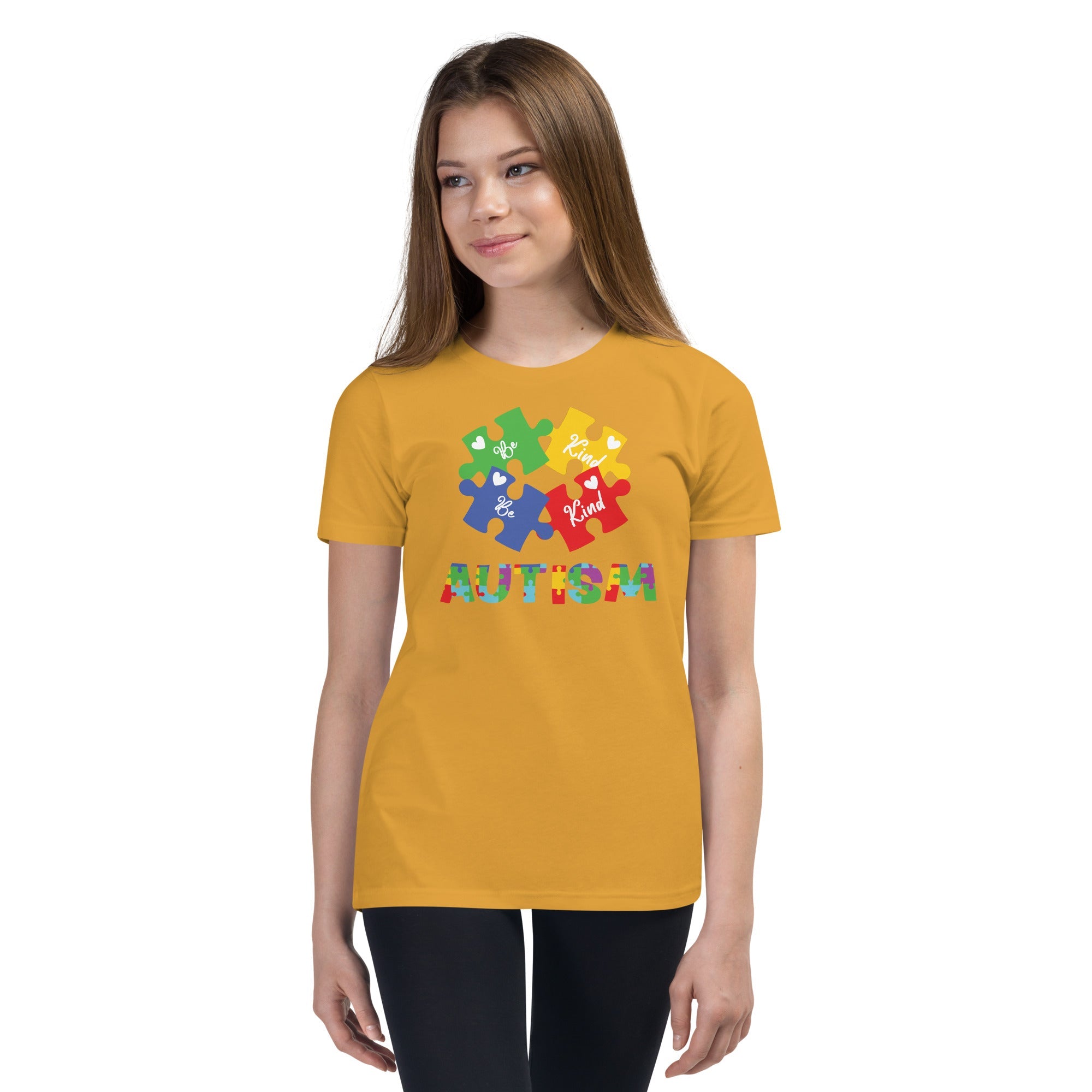 Autism Be Kind Youth Graphic Tees - Kicks Shoelaces
