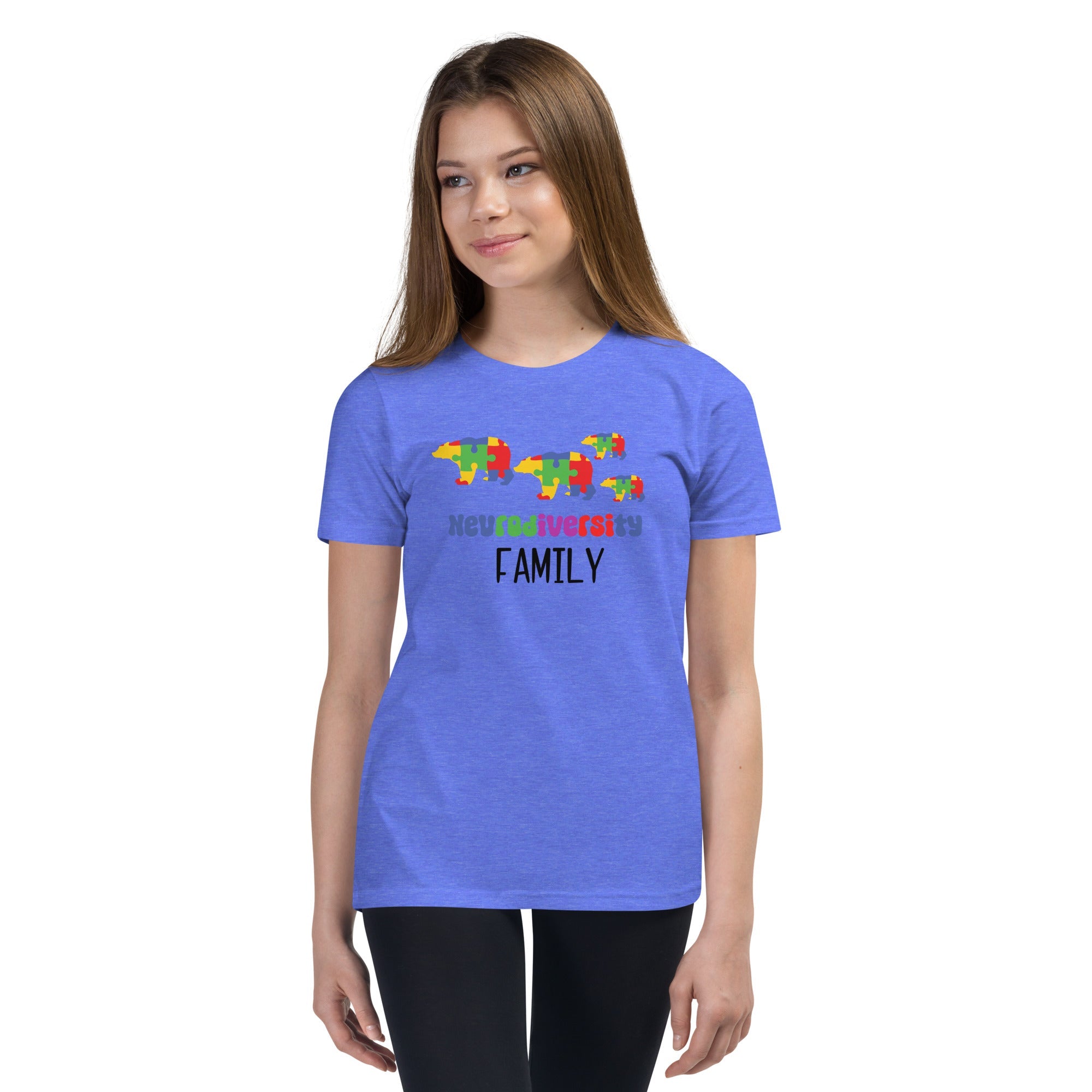 Autism Family Youth Graphic Tees - Kicks Shoelaces