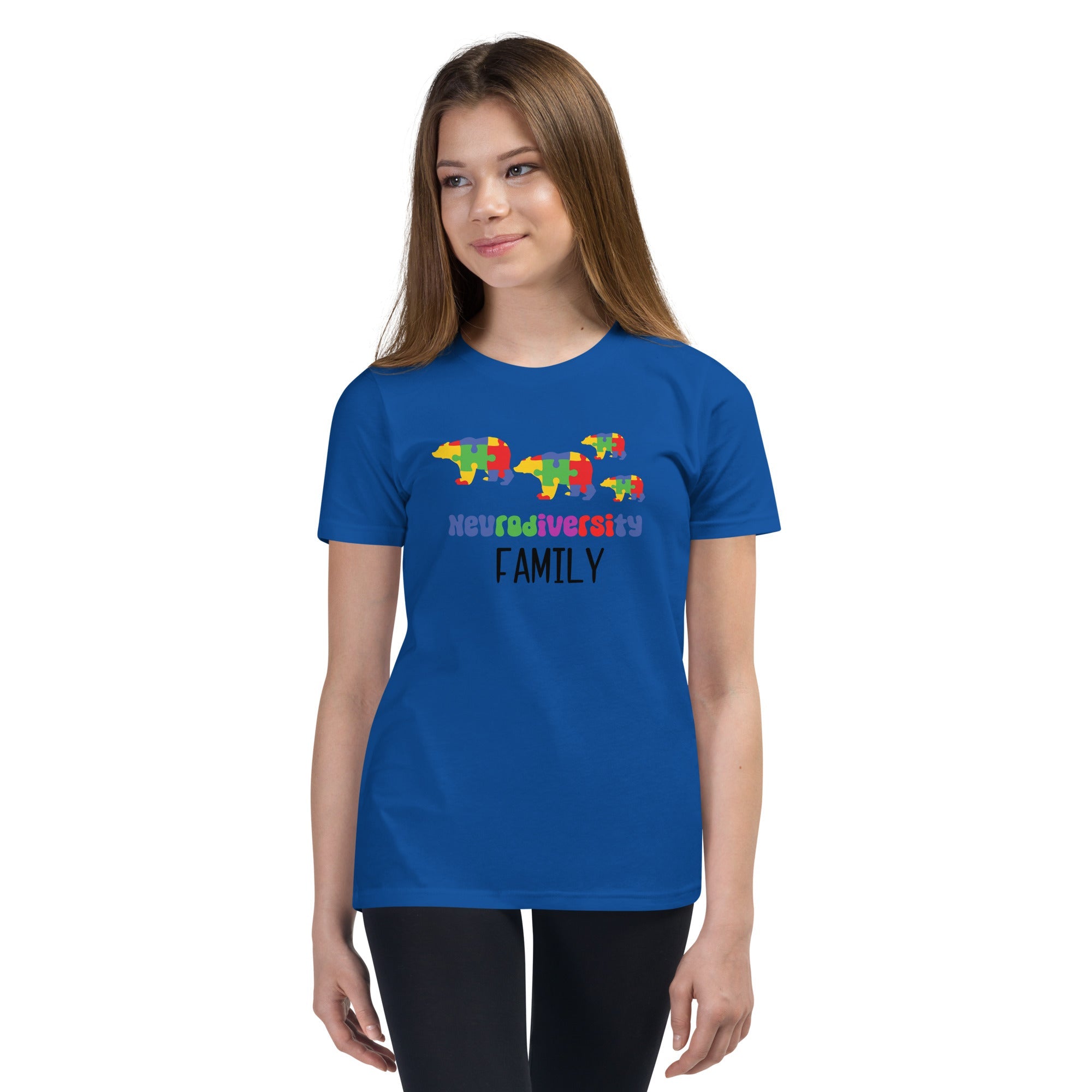 Autism Family Youth Graphic Tees - Kicks Shoelaces