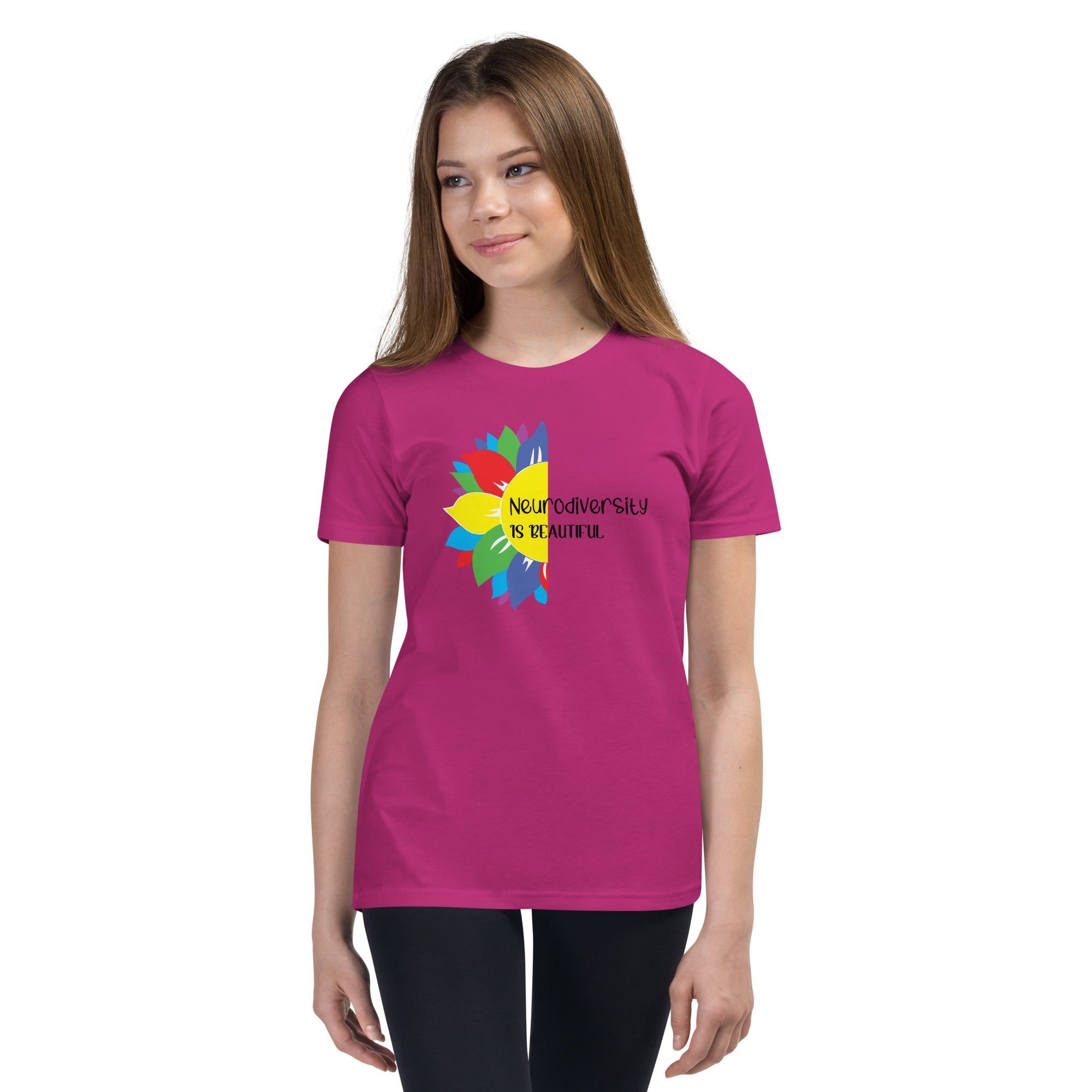 Autism Flower Youth Graphic Tees - Kicks Shoelaces