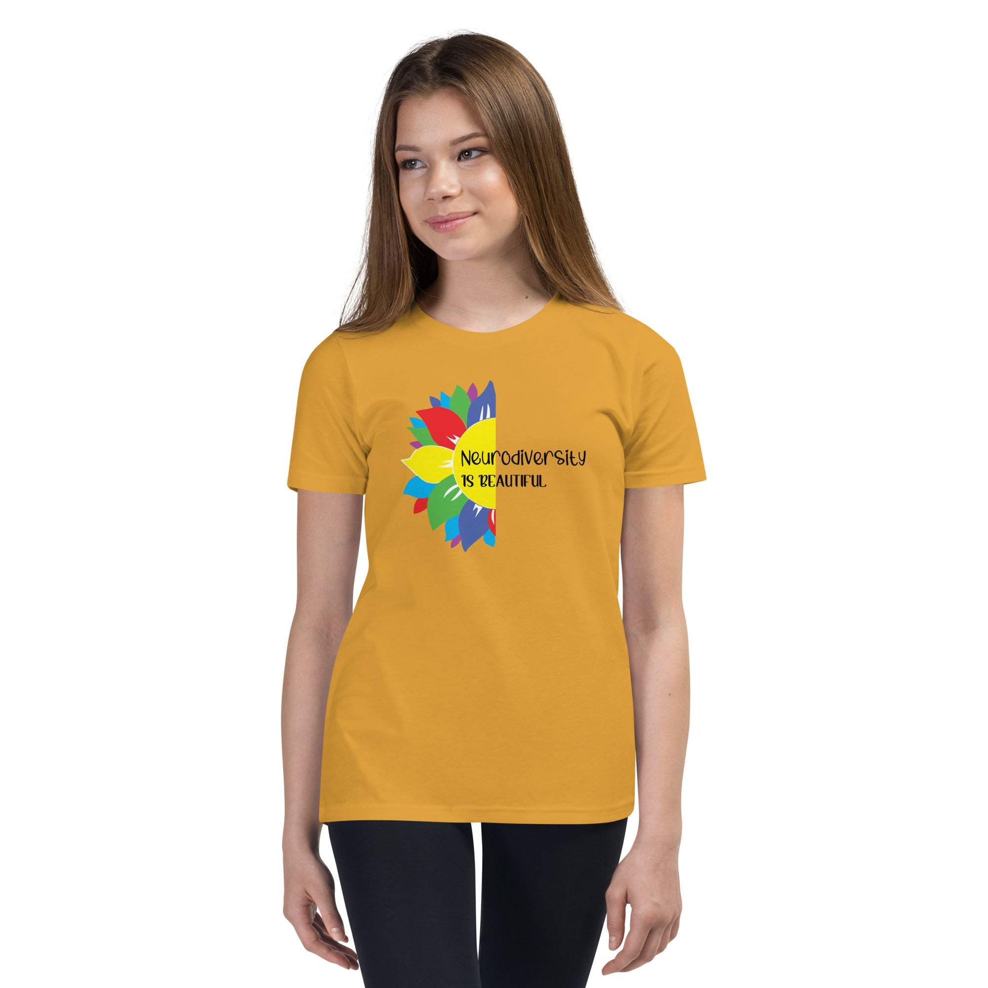 Autism Flower Youth Graphic Tees - Kicks Shoelaces
