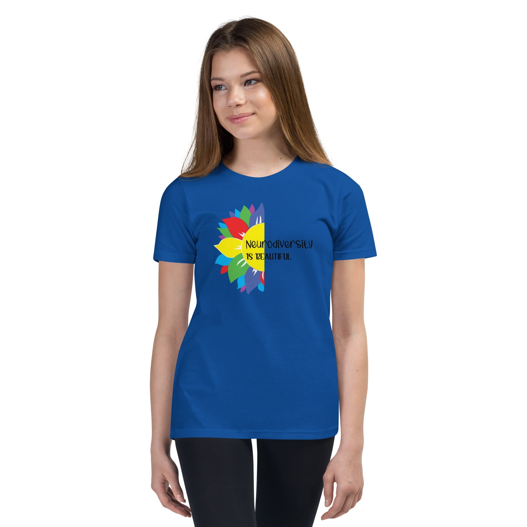 Autism Flower Youth Graphic Tees - Kicks Shoelaces