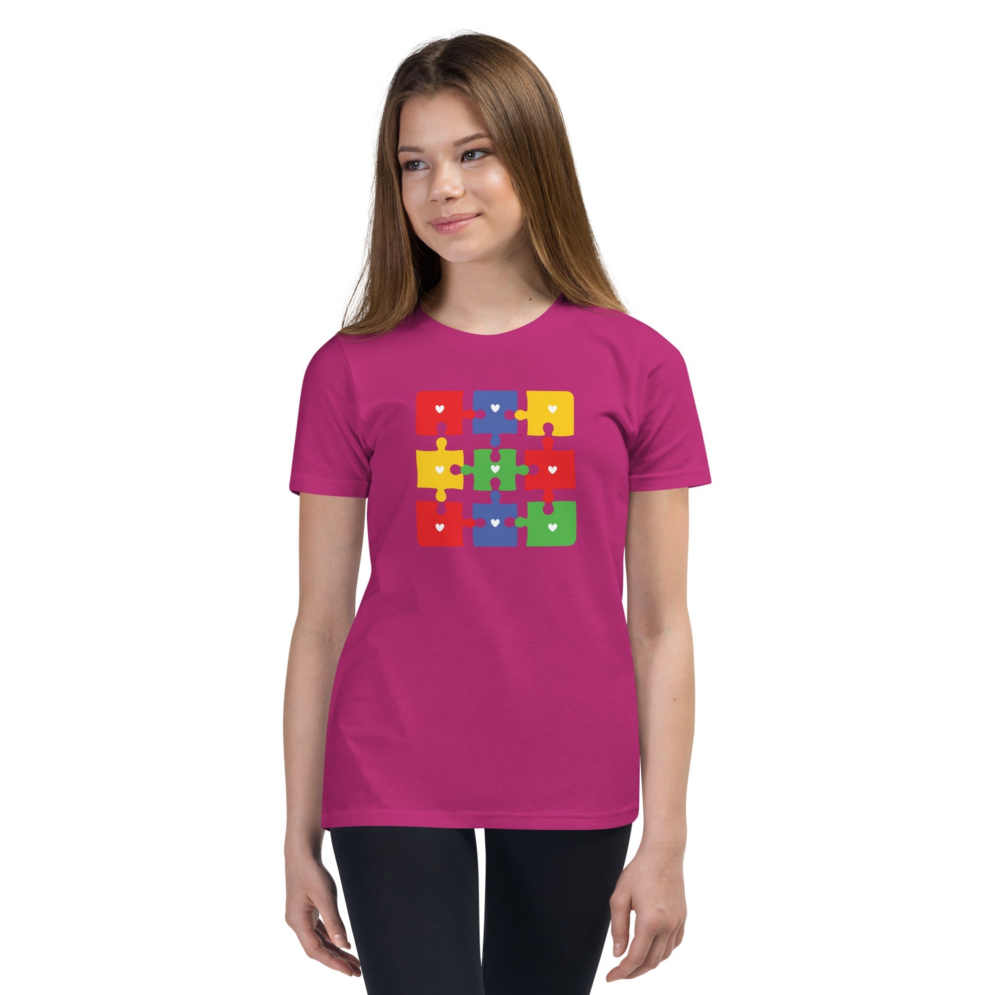 Autism Jigsaw Youth Graphic Tees - Kicks Shoelaces