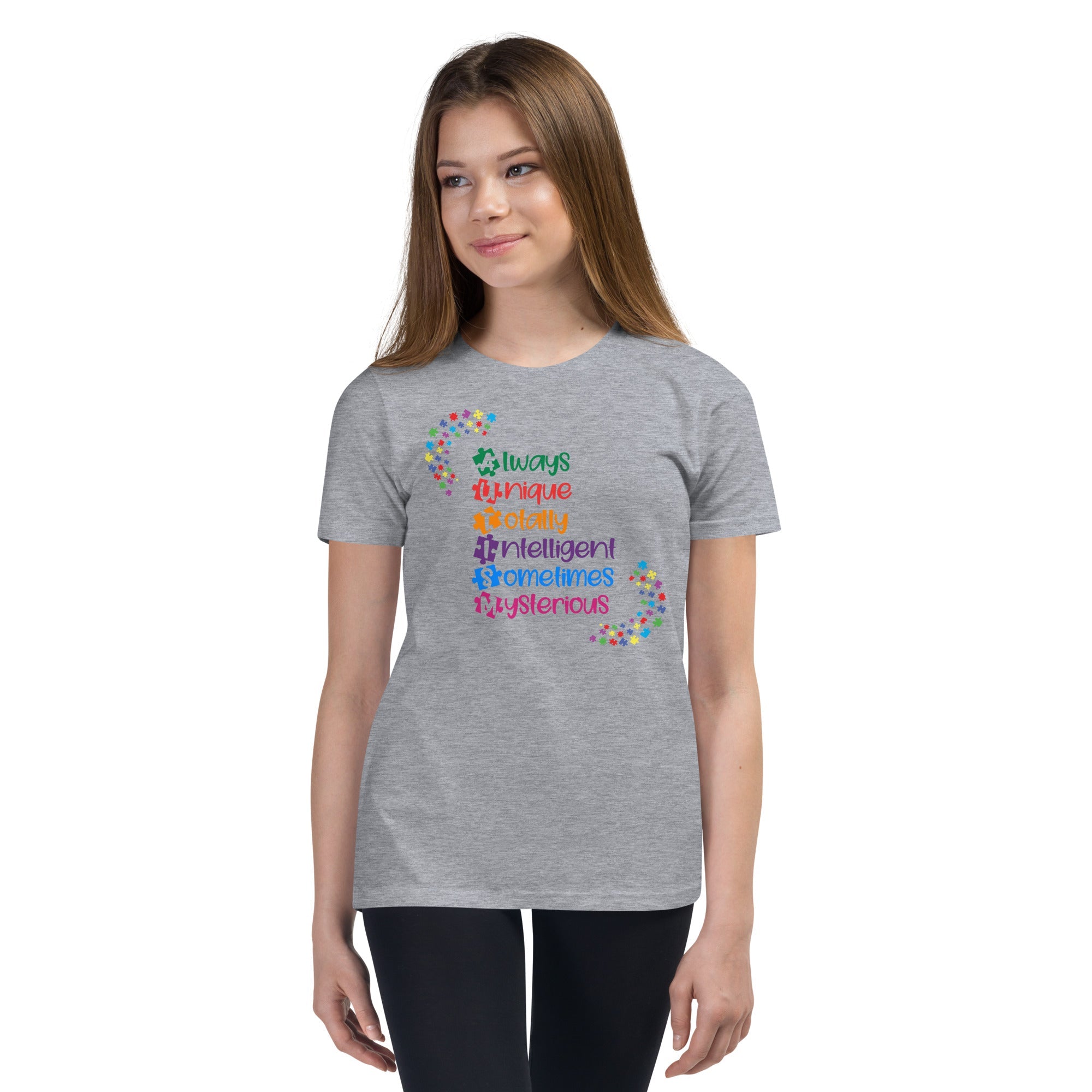 Autism Motivation Youth Graphic Tees - Kicks Shoelaces