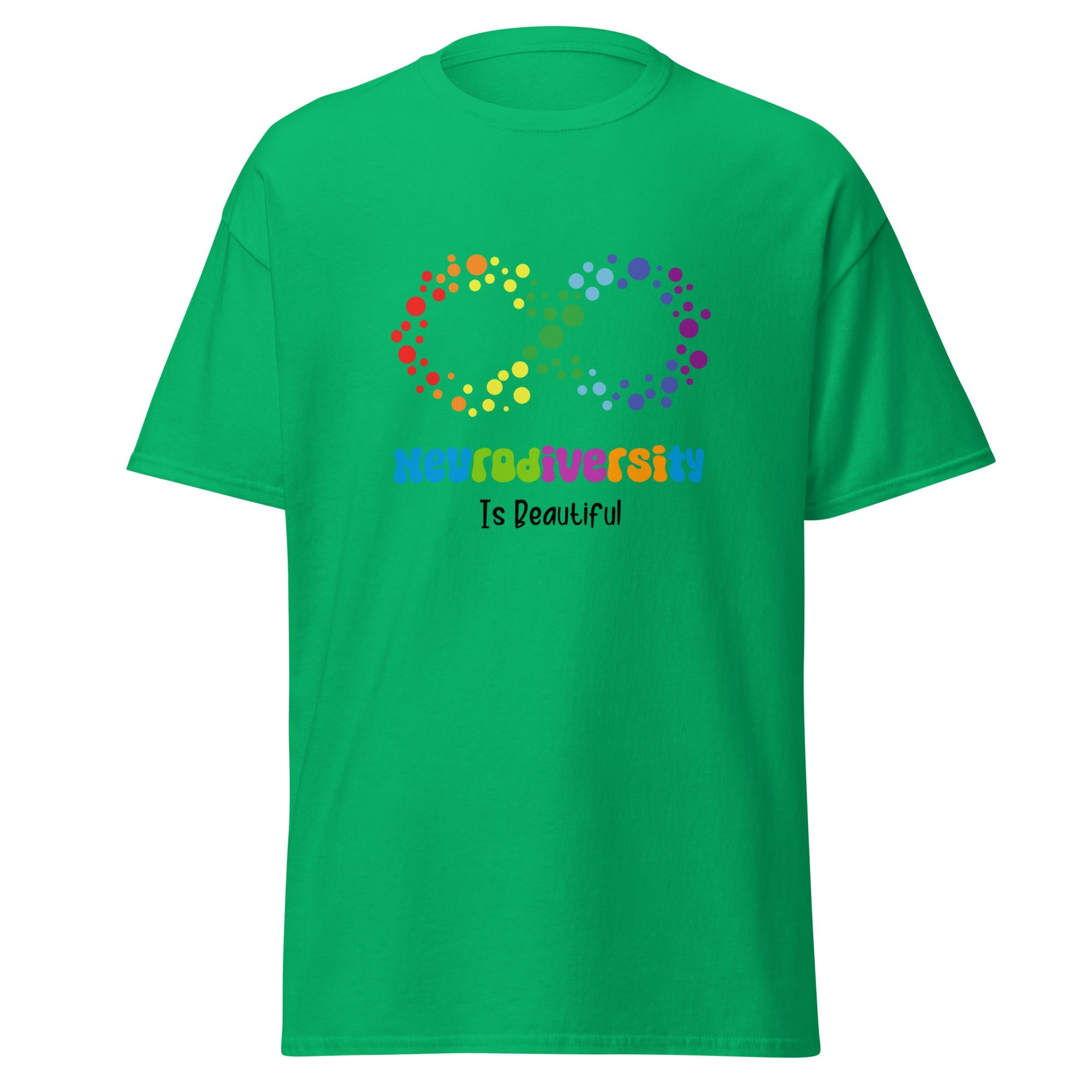 Autism Neurodiversity Mens Custom T Shirt - Kicks Shoelaces