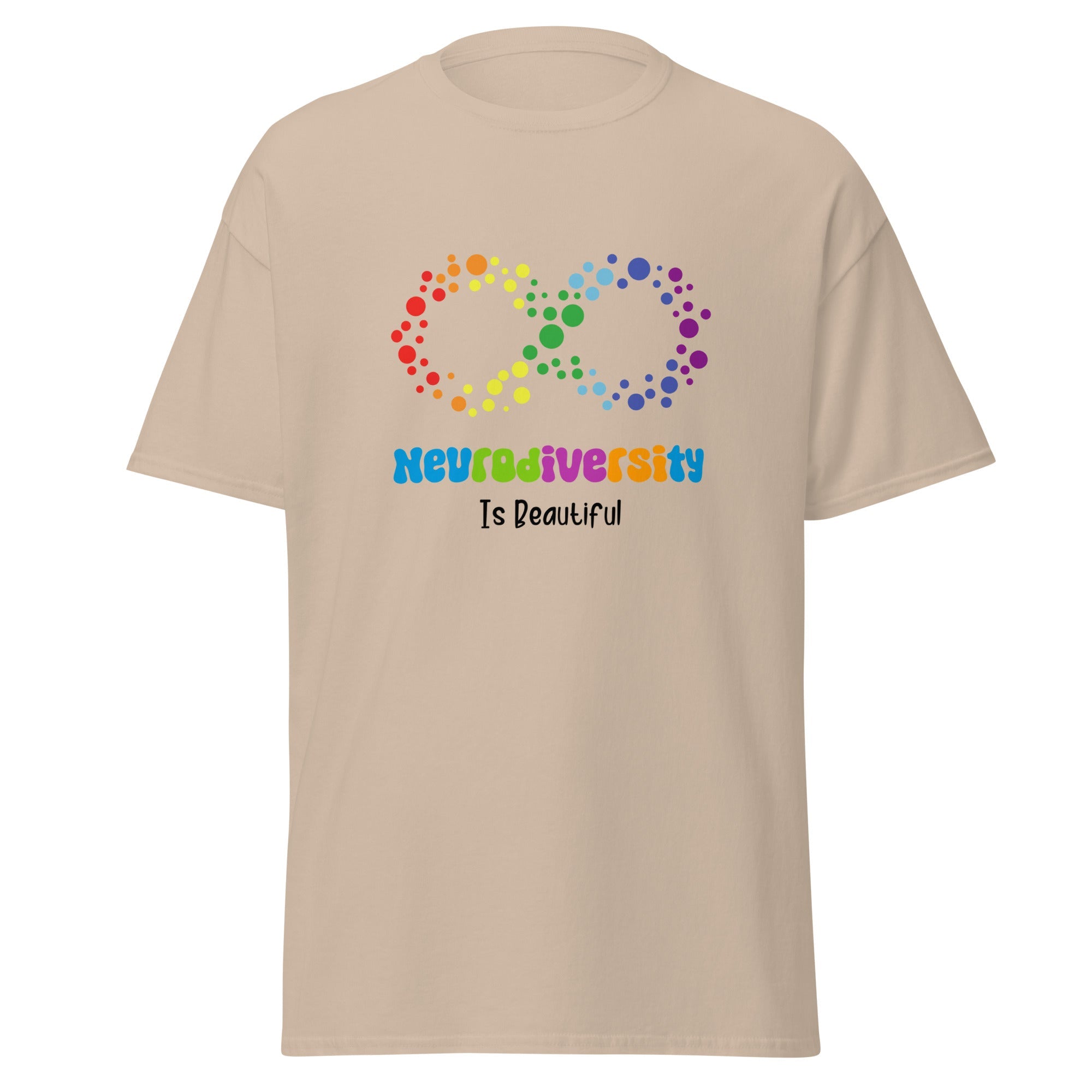 Autism Neurodiversity Mens Custom T Shirt - Kicks Shoelaces