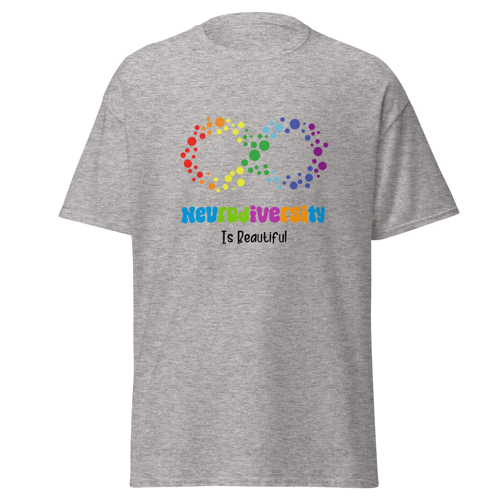 Autism Neurodiversity Mens Custom T Shirt - Kicks Shoelaces