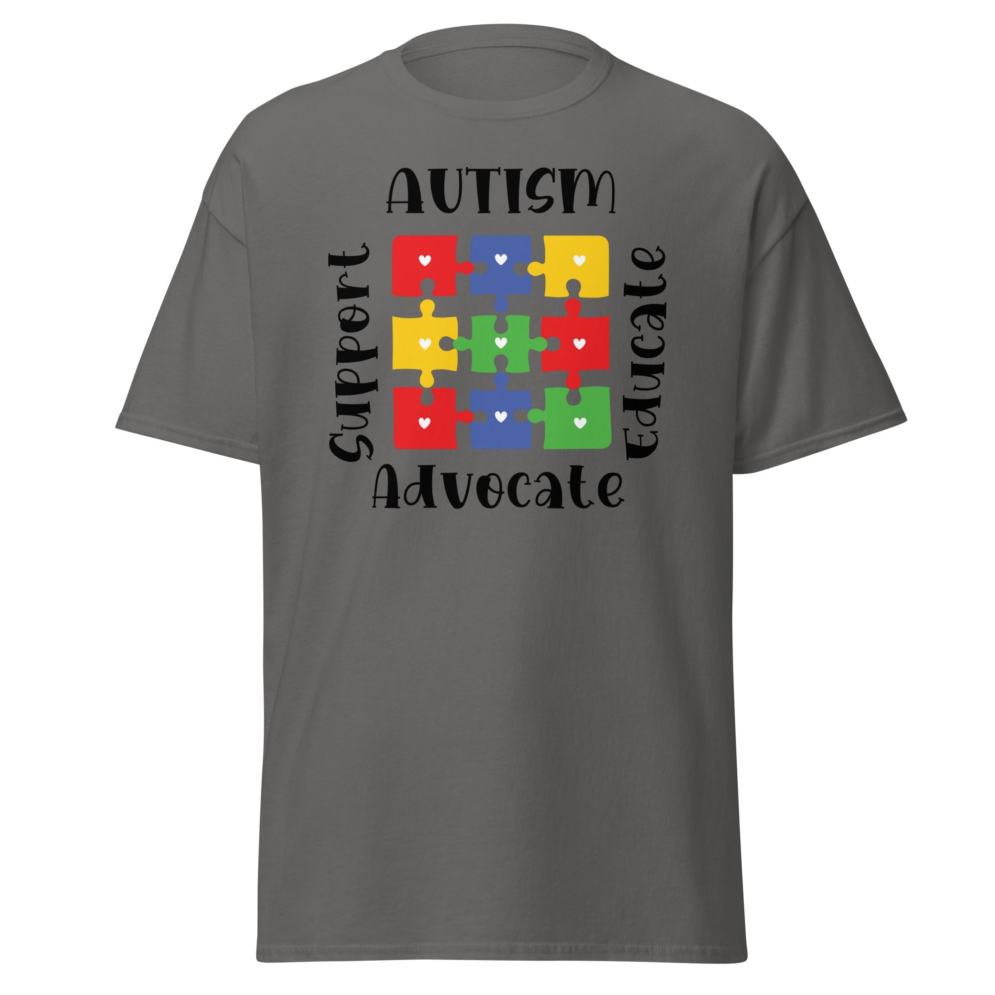 Autism Support Mens Custom T Shirt - Kicks Shoelaces