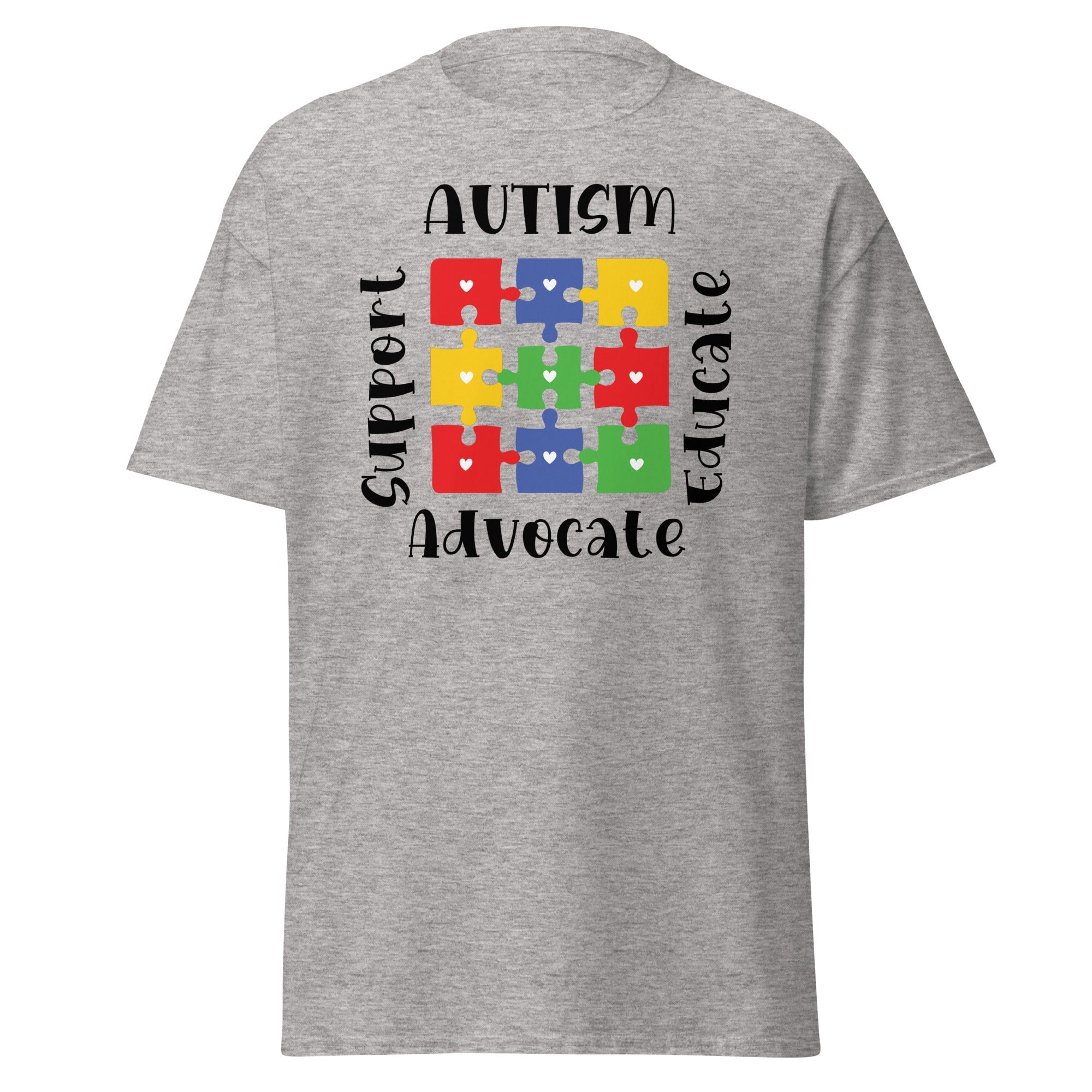 Autism Support Mens Custom T Shirt - Kicks Shoelaces