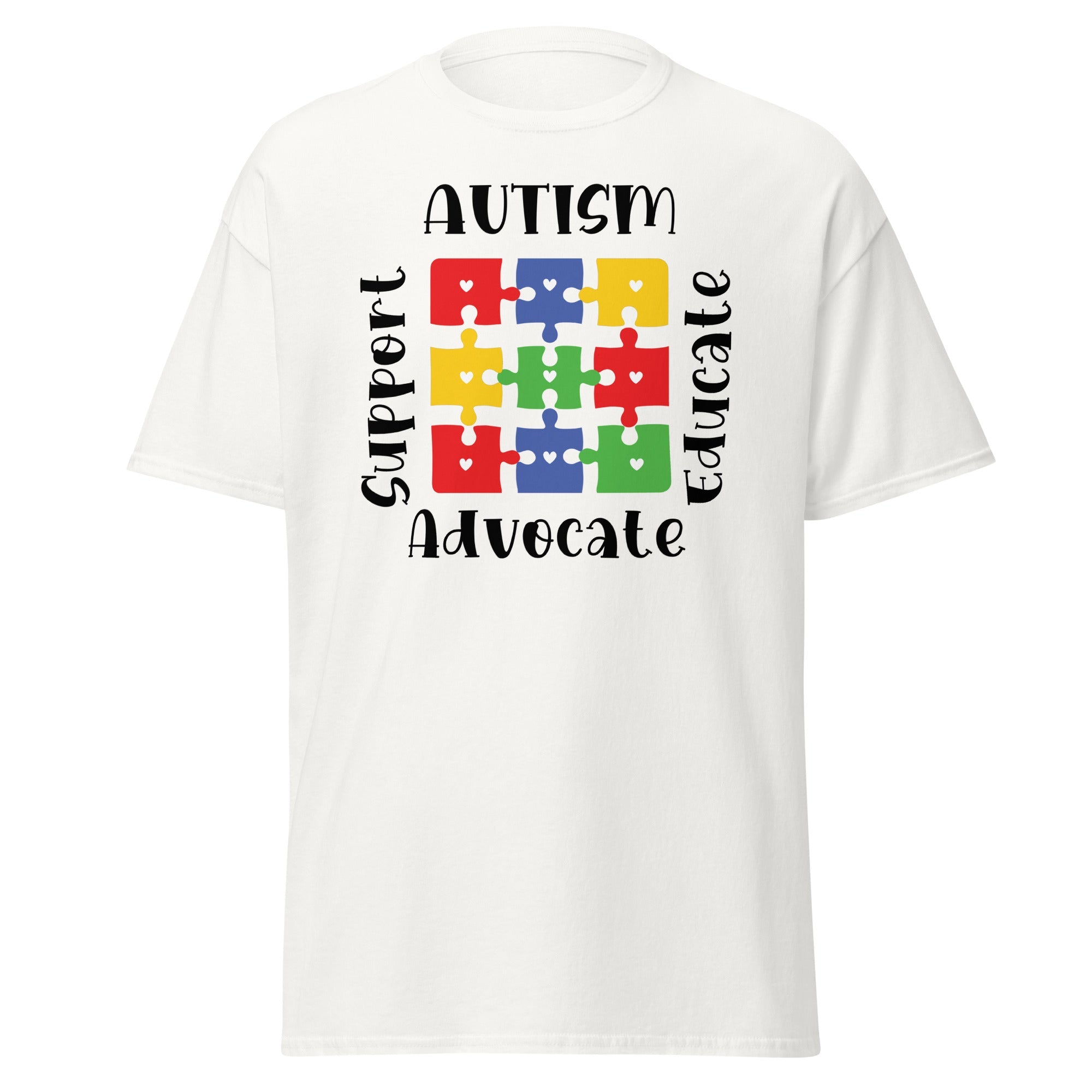 Autism Support Mens Custom T Shirt - Kicks Shoelaces