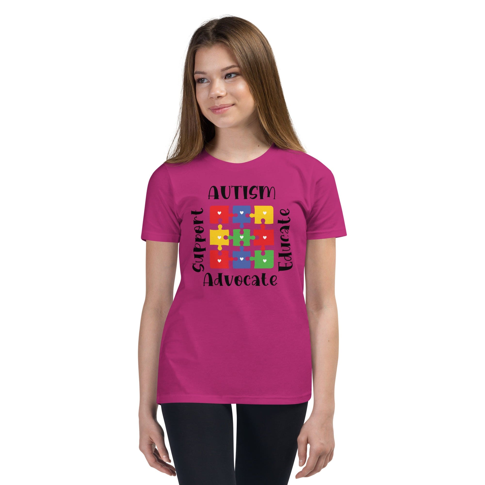 Autism Support Youth Graphic Tees - Kicks Shoelaces