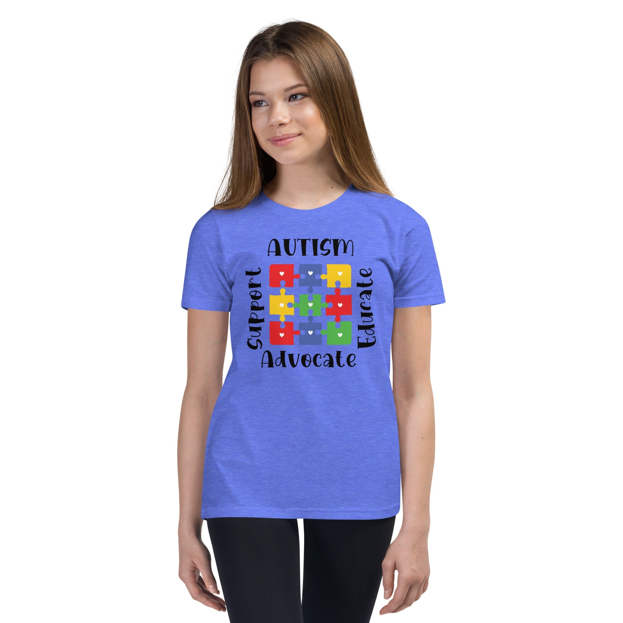 Autism Support Youth Graphic Tees - Kicks Shoelaces