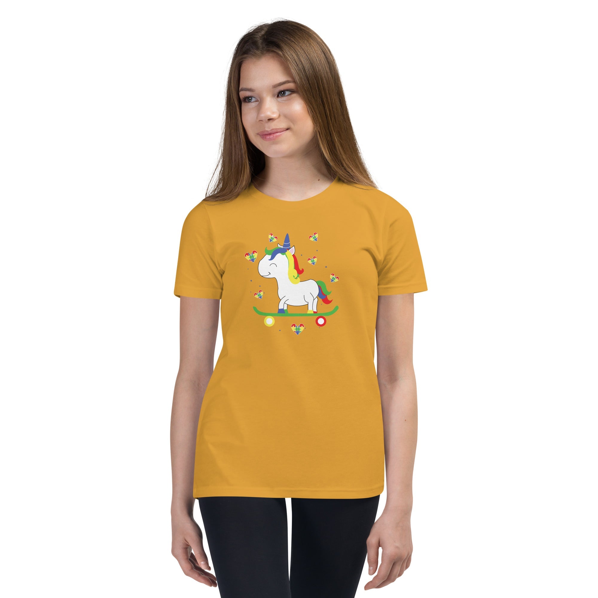 Autism Unicorn Youth Graphic Tees - Kicks Shoelaces