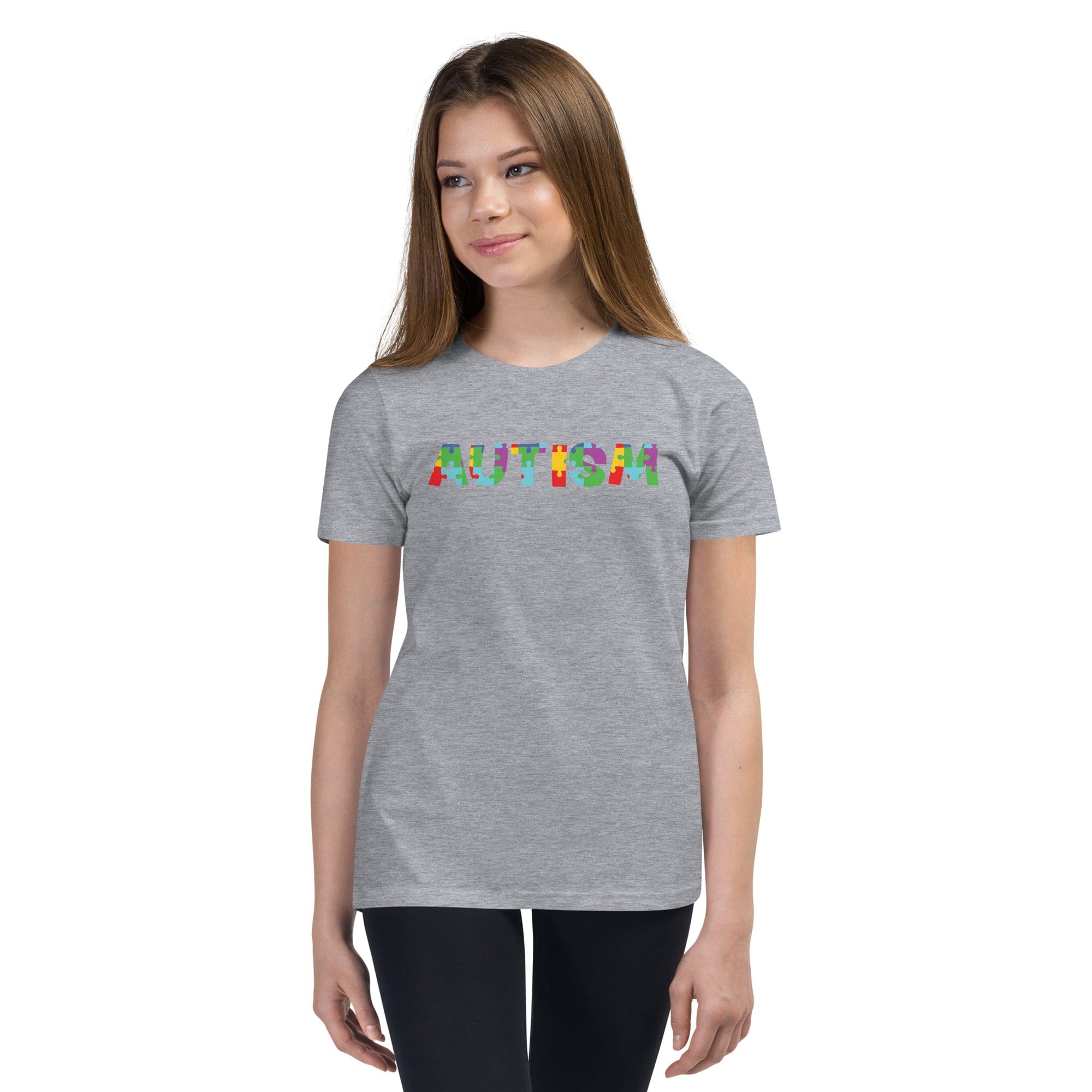 Autism Youth Graphic Tees - Kicks Shoelaces