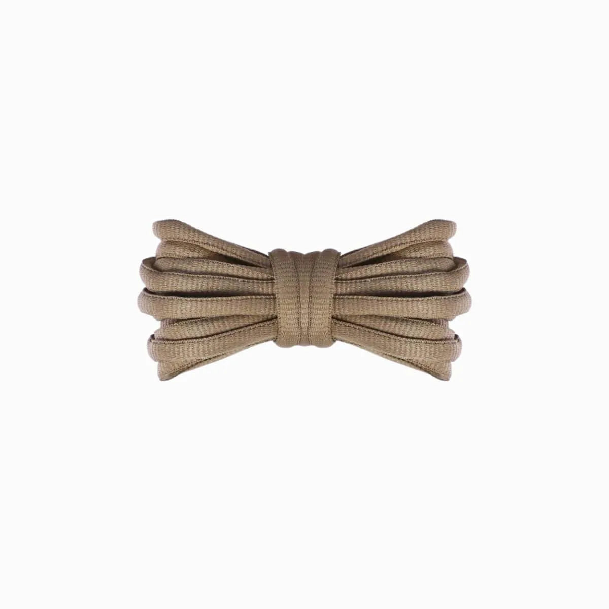 Brown Nike Air Max Flyknit Racer replacement laces, oval laces by Kicks Shoelaces.