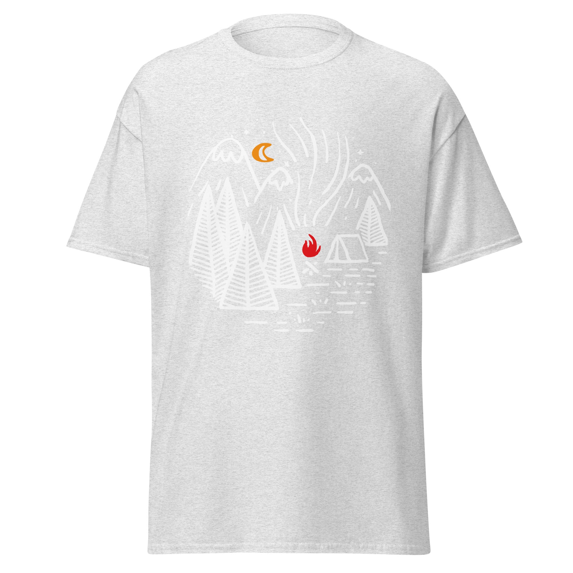 Camping Mens Graphic Tee - Kicks Shoelaces