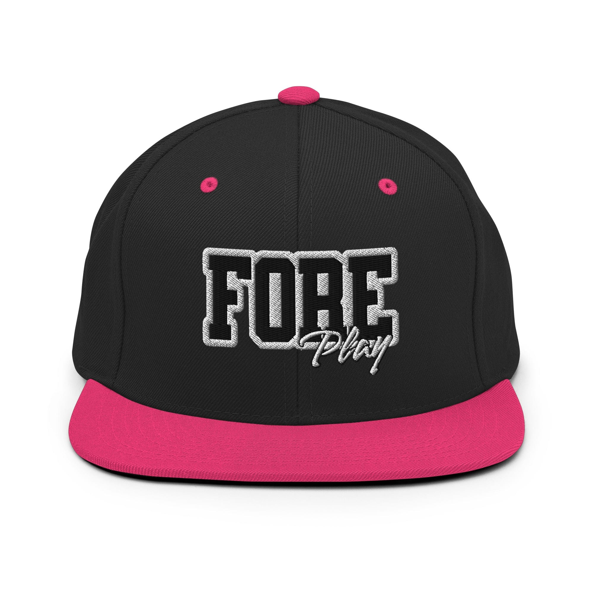 Fore Play Golf Snapback Hat