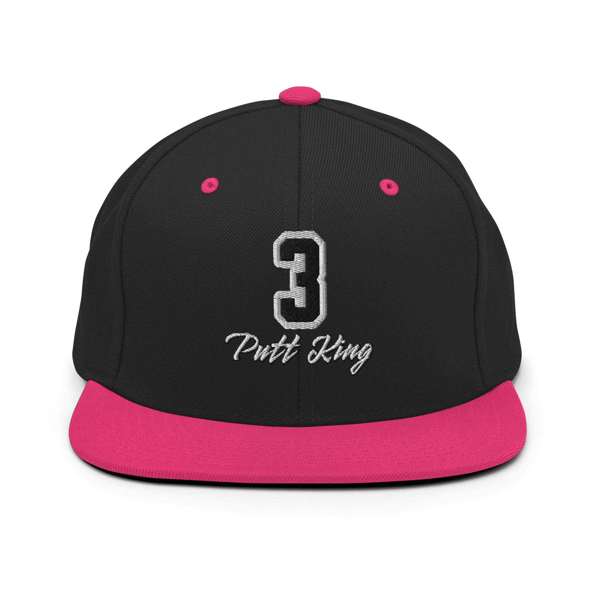 3 Putt King Golf Snapback Hat