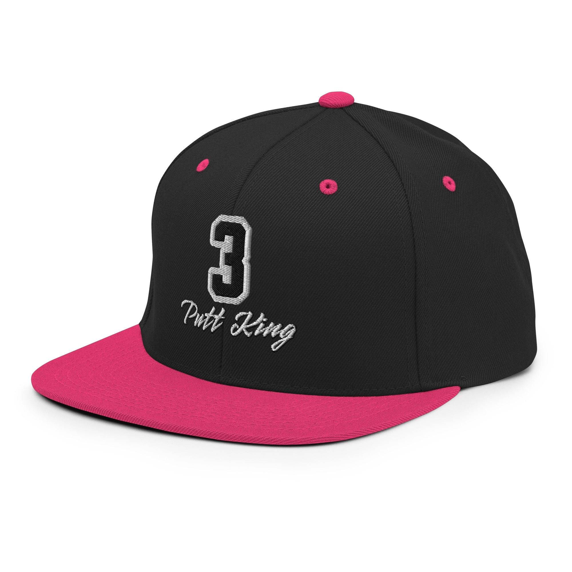 3 Putt King Golf Snapback Hat