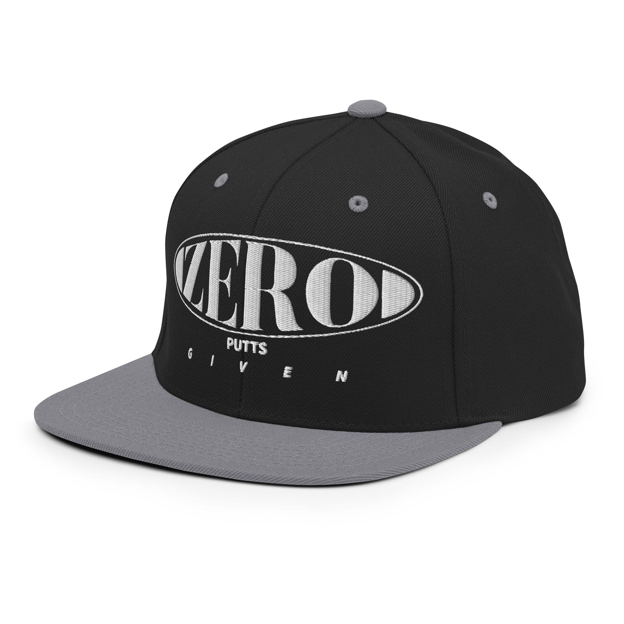 Zero Putts Given Golf Snapback Hat