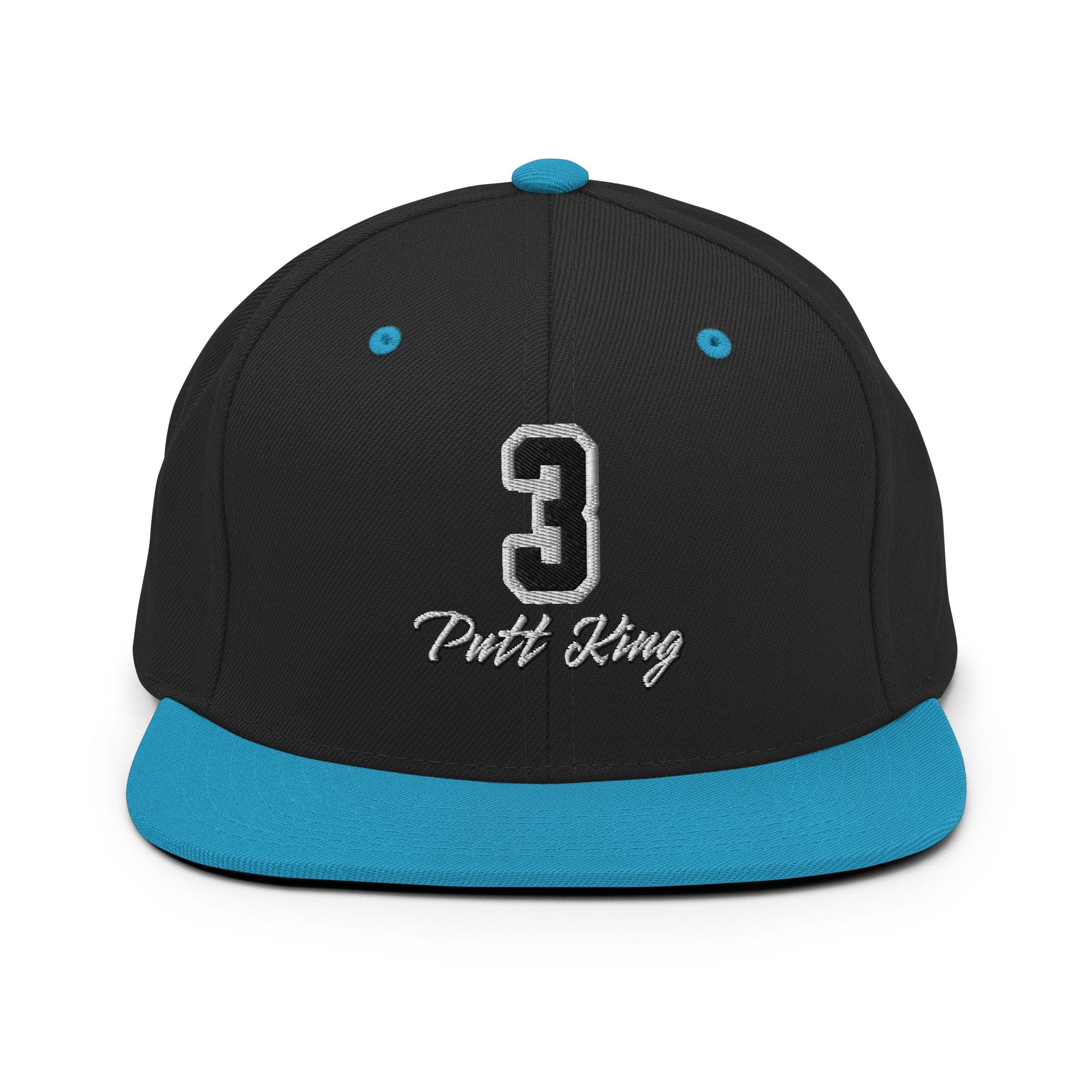 3 Putt King Golf Snapback Hat