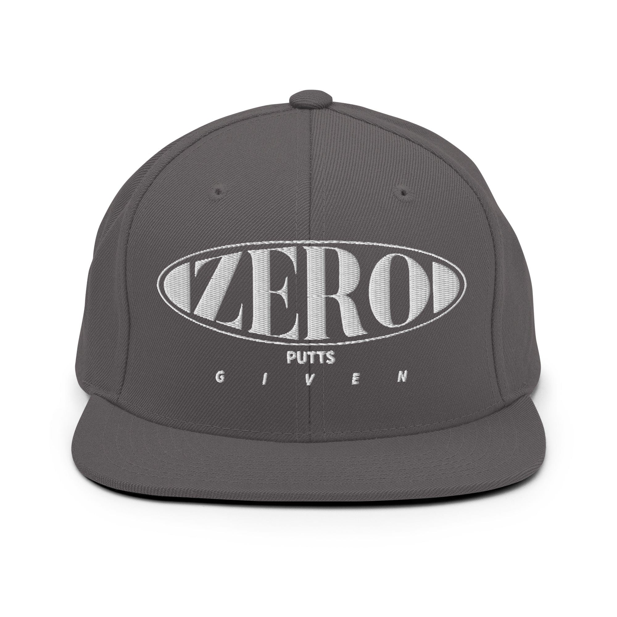 Zero Putts Given Golf Snapback Hat