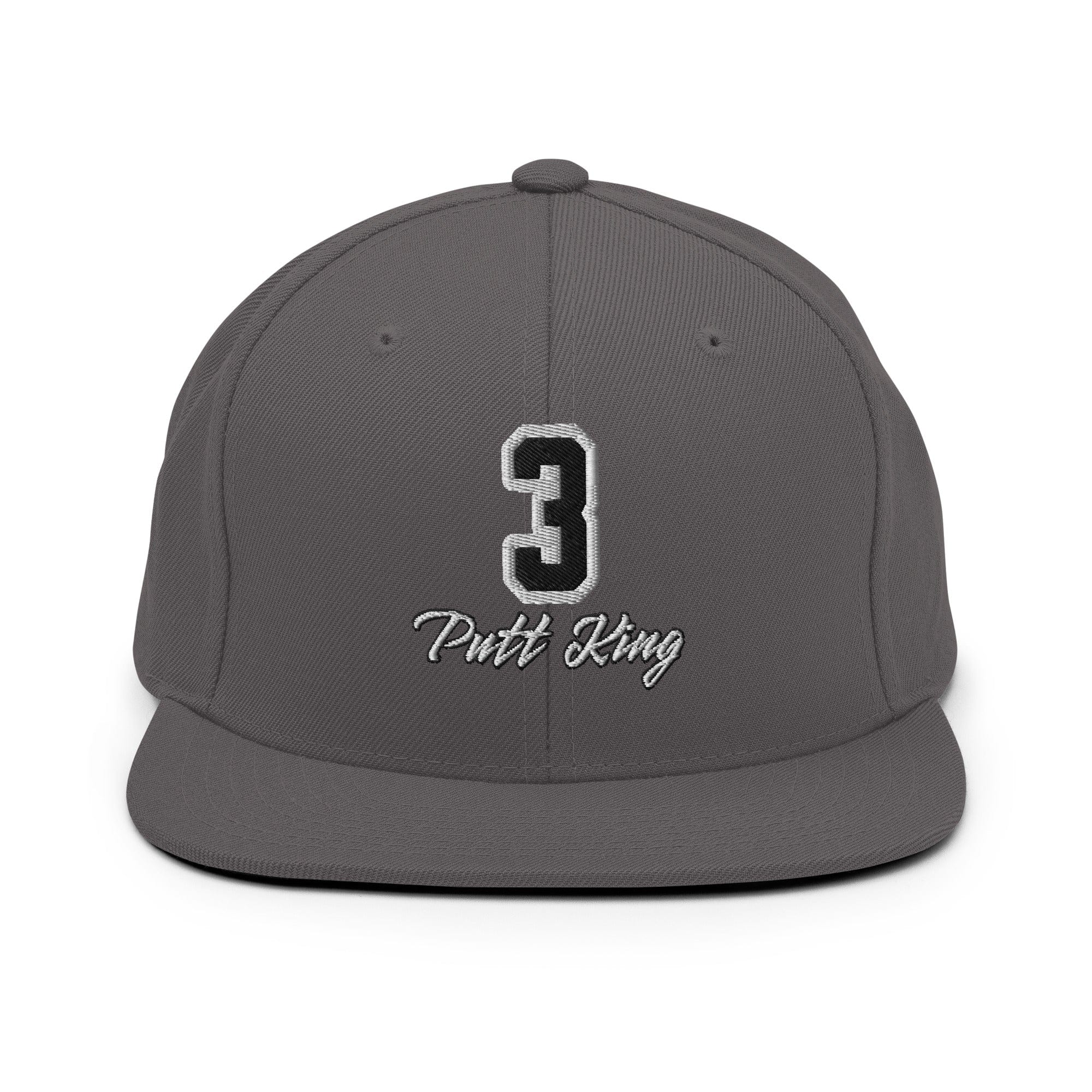 3 Putt King Golf Snapback Hat