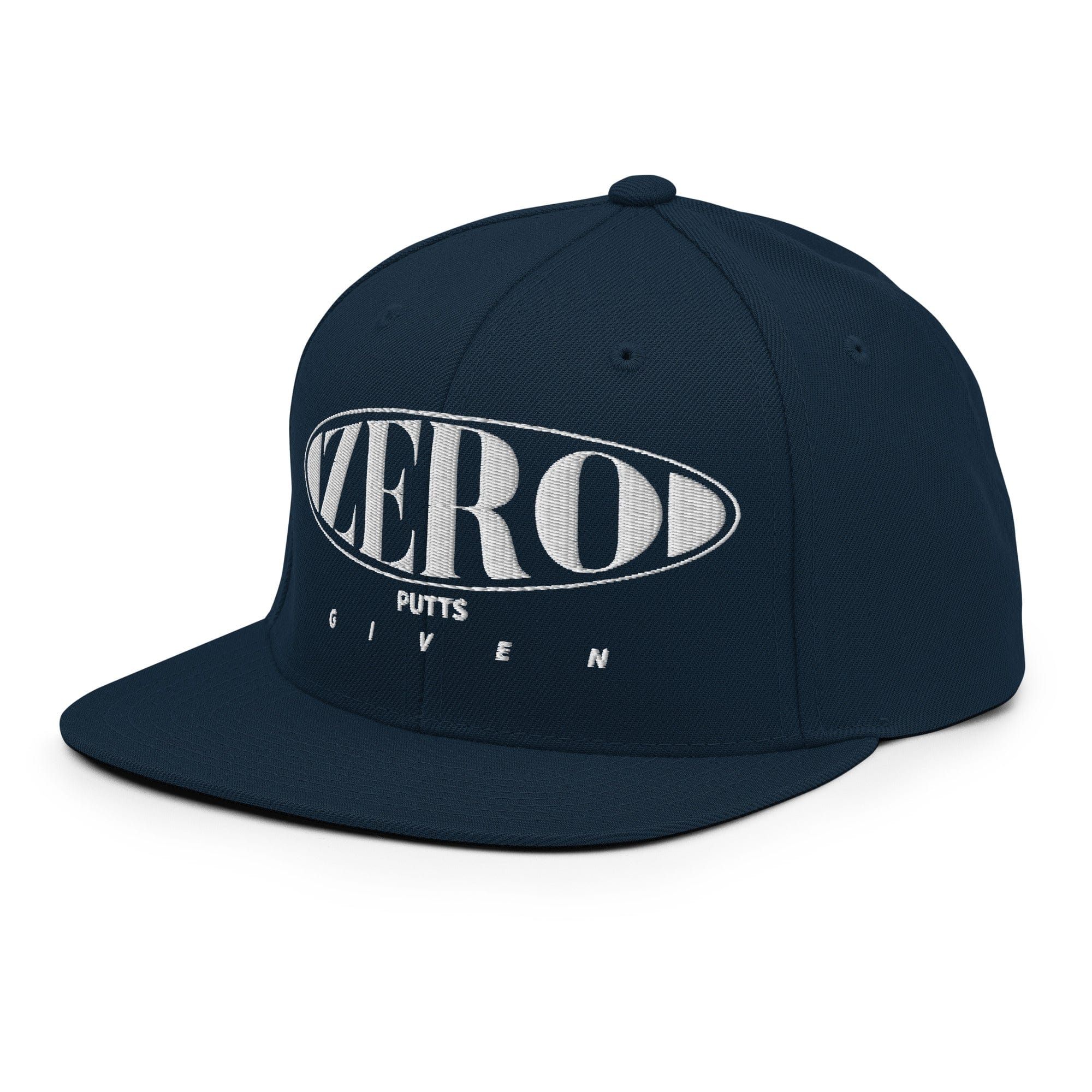 Zero Putts Given Golf Snapback Hat