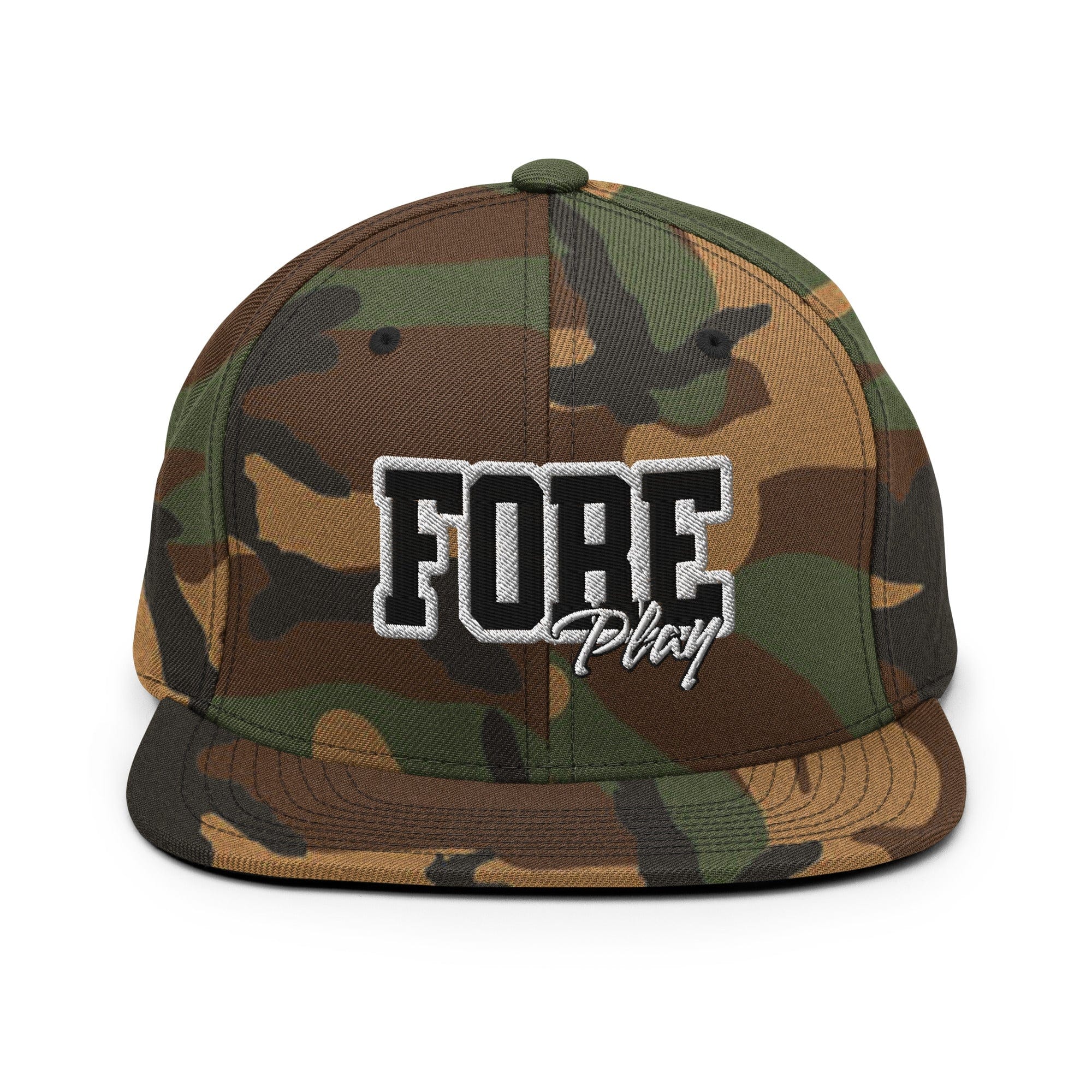 Fore Play Golf Snapback Hat