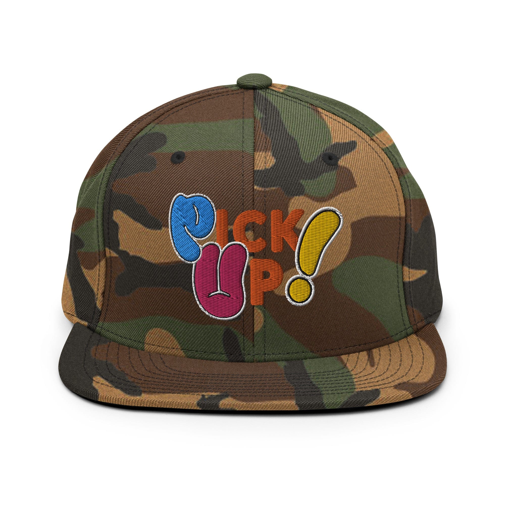 Pick Up Golf Snapback Hat