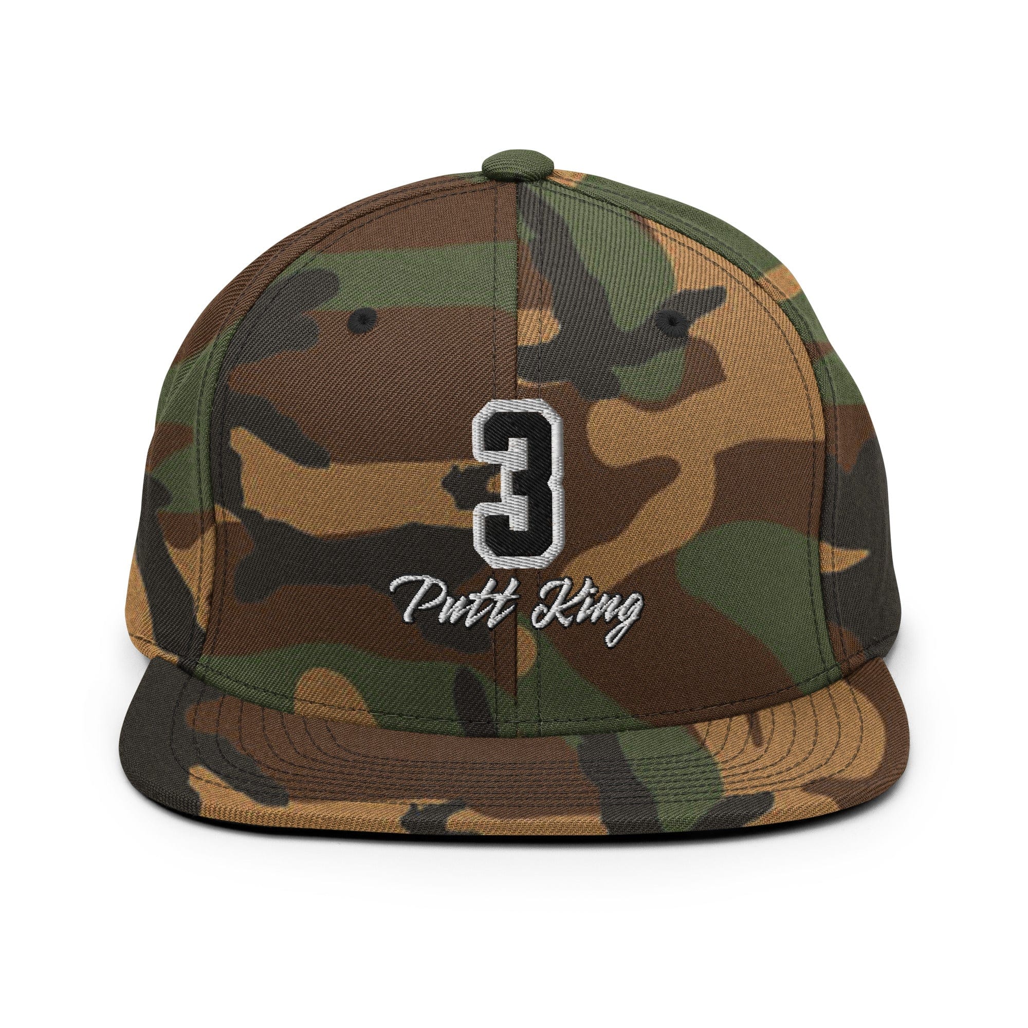 3 Putt King Golf Snapback Hat