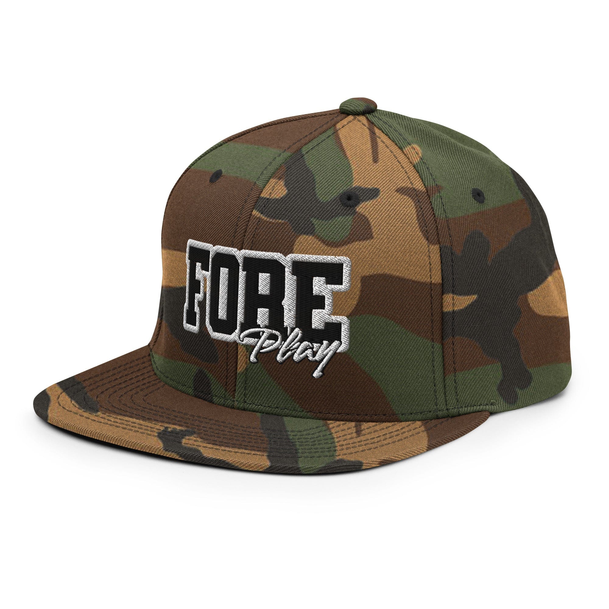 Fore Play Golf Snapback Hat