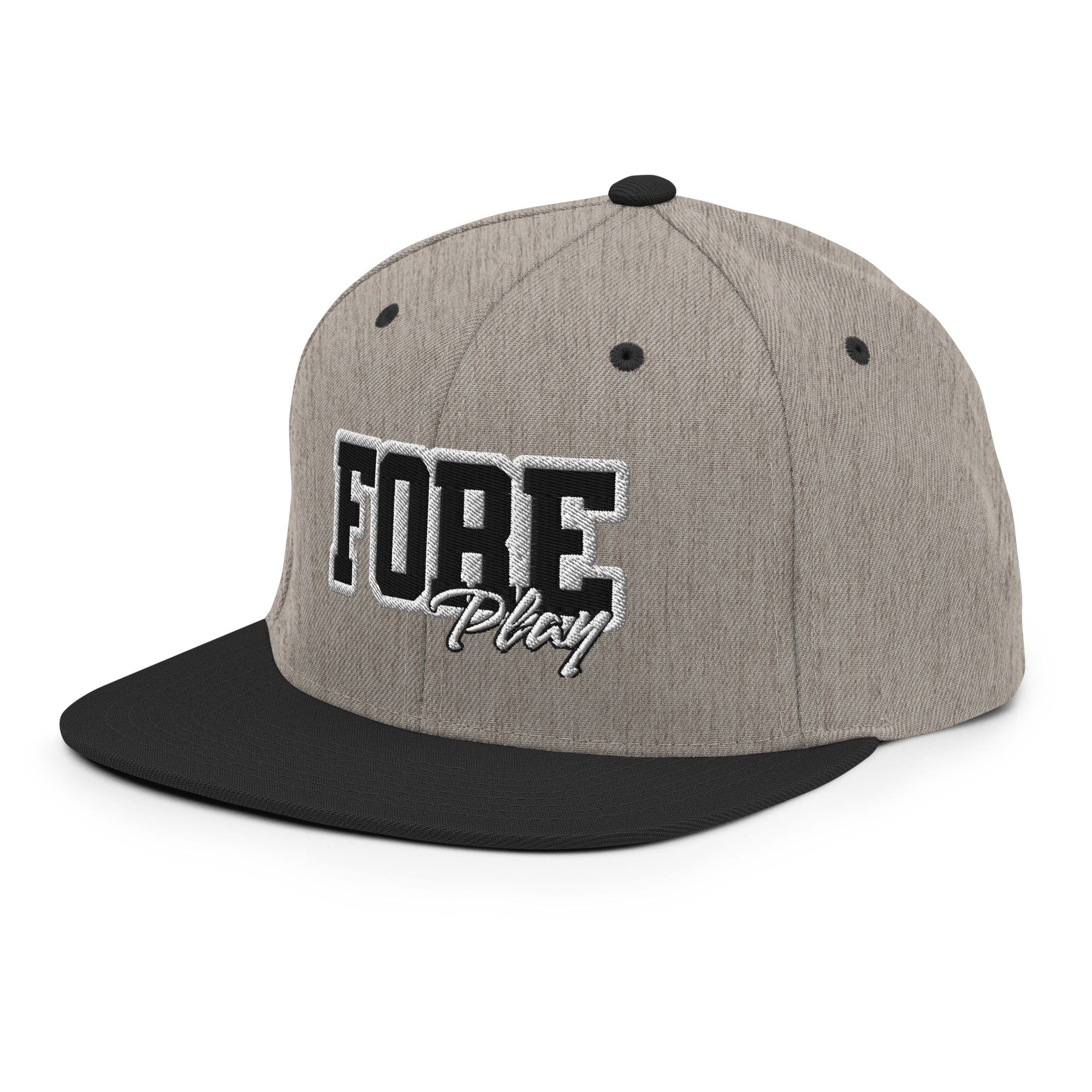 Fore Play Golf Snapback Hat