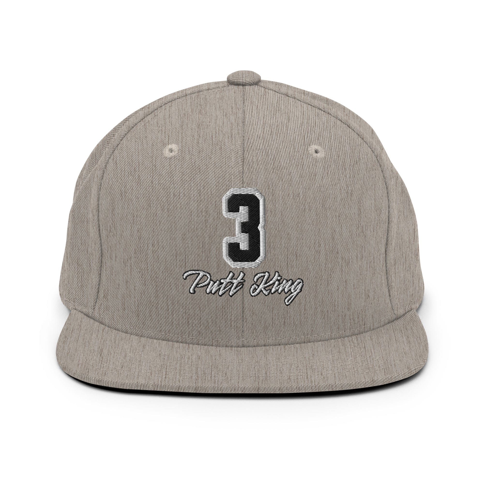 3 Putt King Golf Snapback Hat