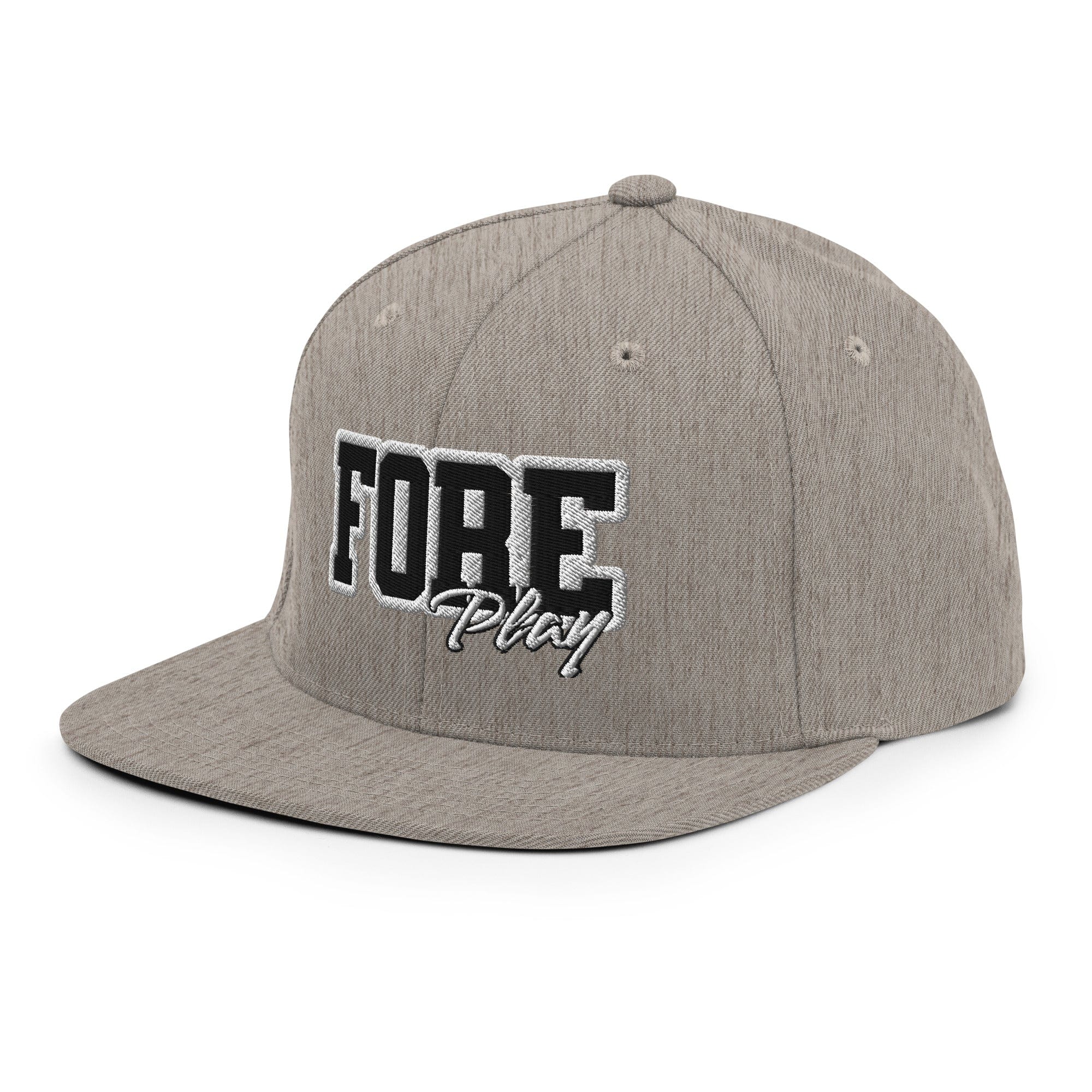 Fore Play Golf Snapback Hat