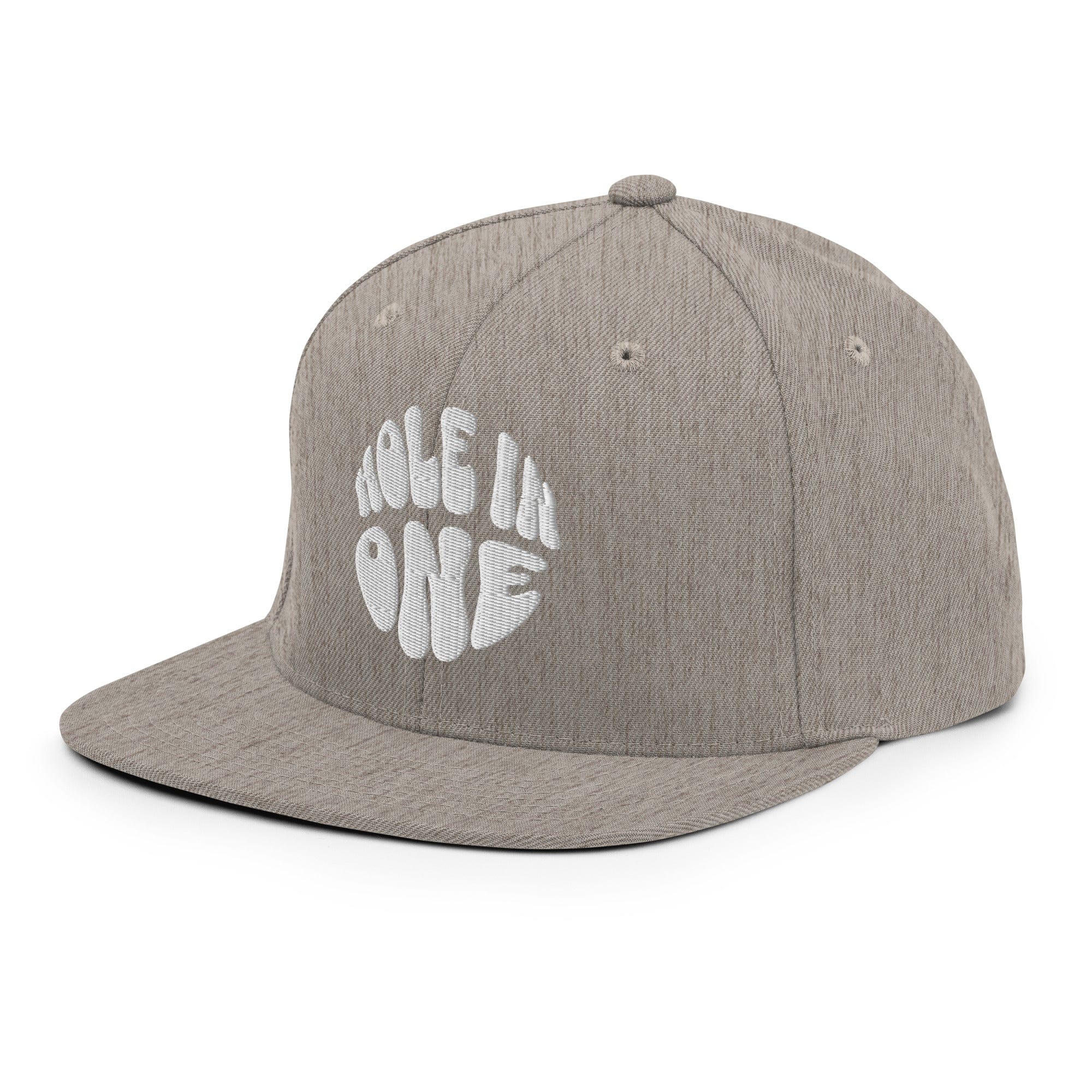 Hole In One Golf Snapback Hat