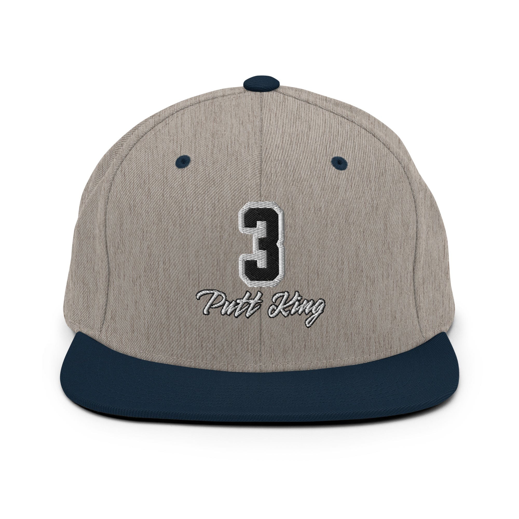 3 Putt King Golf Snapback Hat