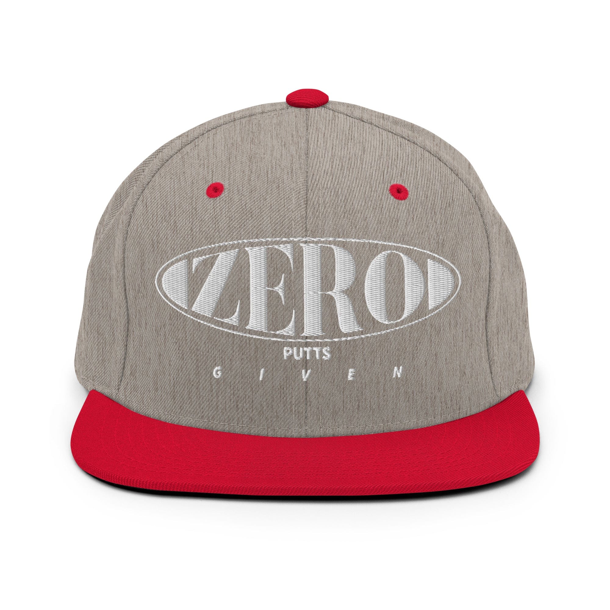 Zero Putts Given Golf Snapback Hat