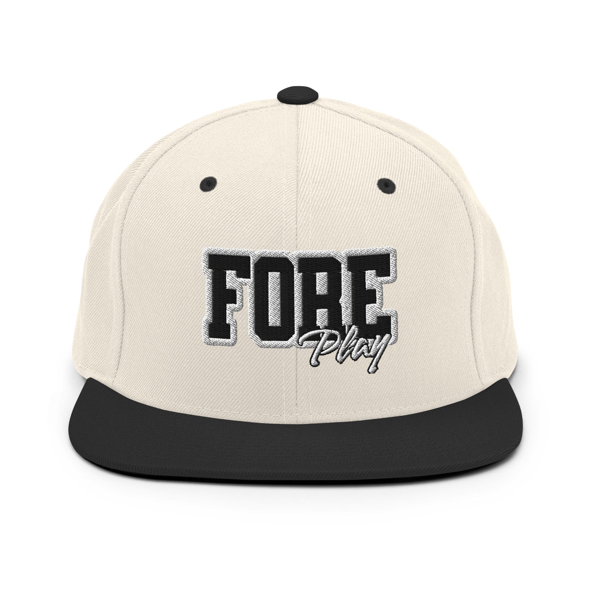 Fore Play Golf Snapback Hat