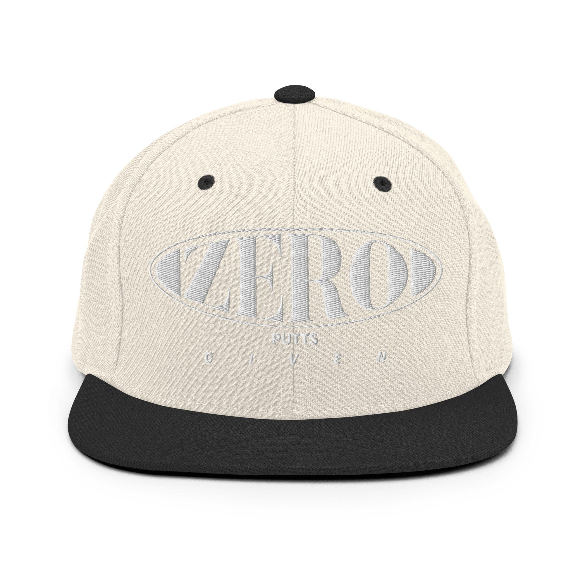 Zero Putts Given Golf Snapback Hat