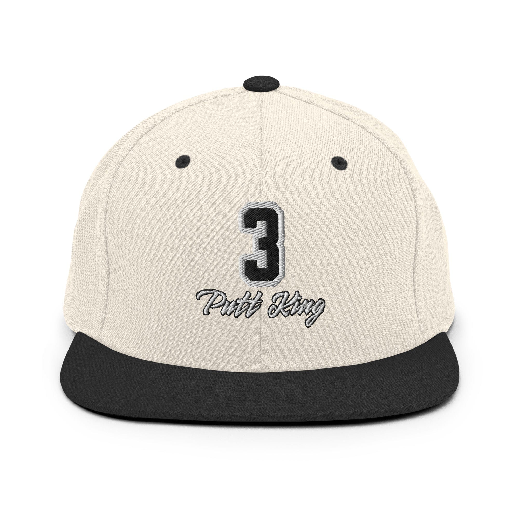 3 Putt King Golf Snapback Hat