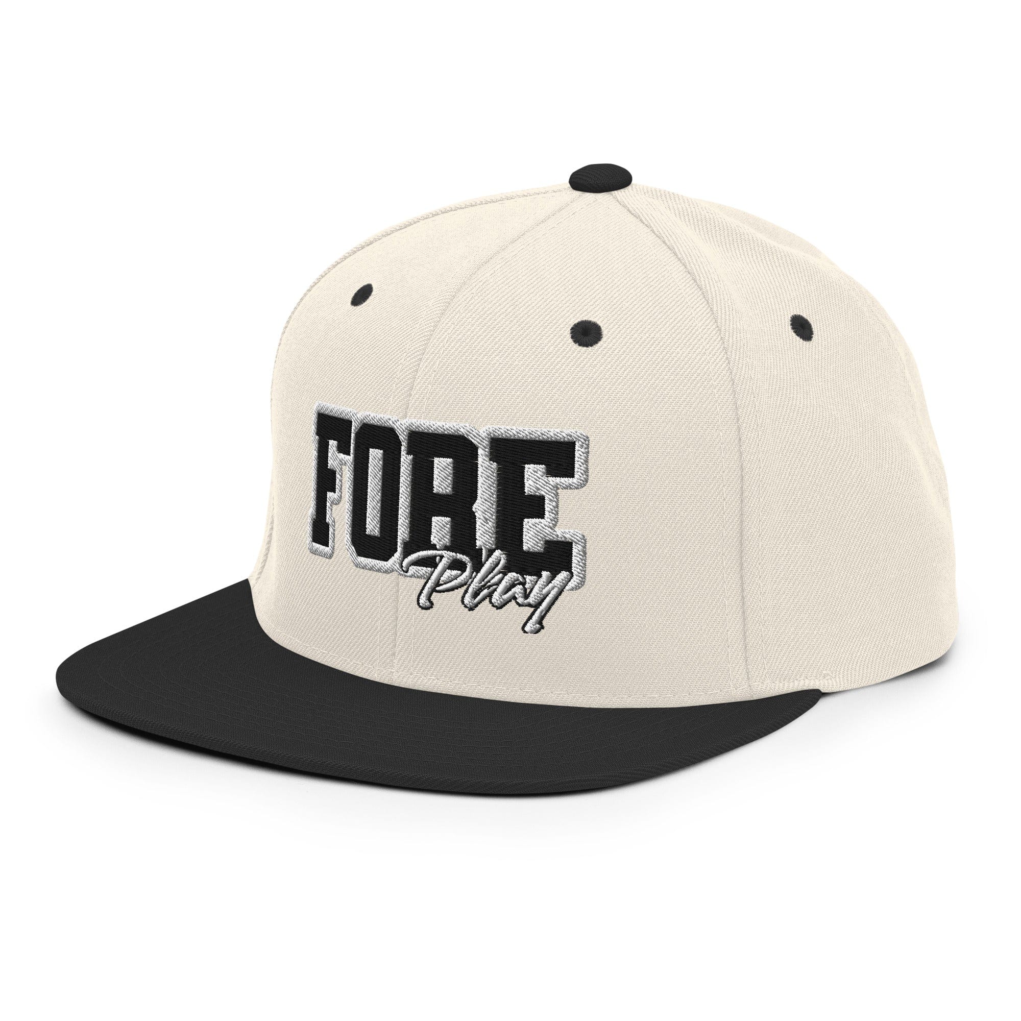 Fore Play Golf Snapback Hat