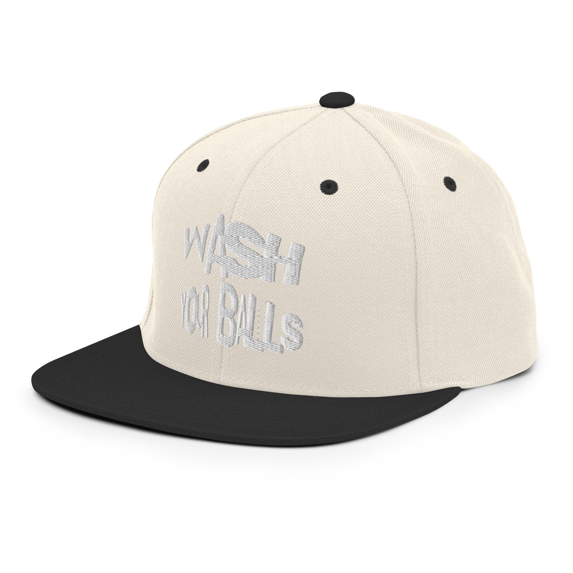 Wash Your Balls Golf Snapback Hat