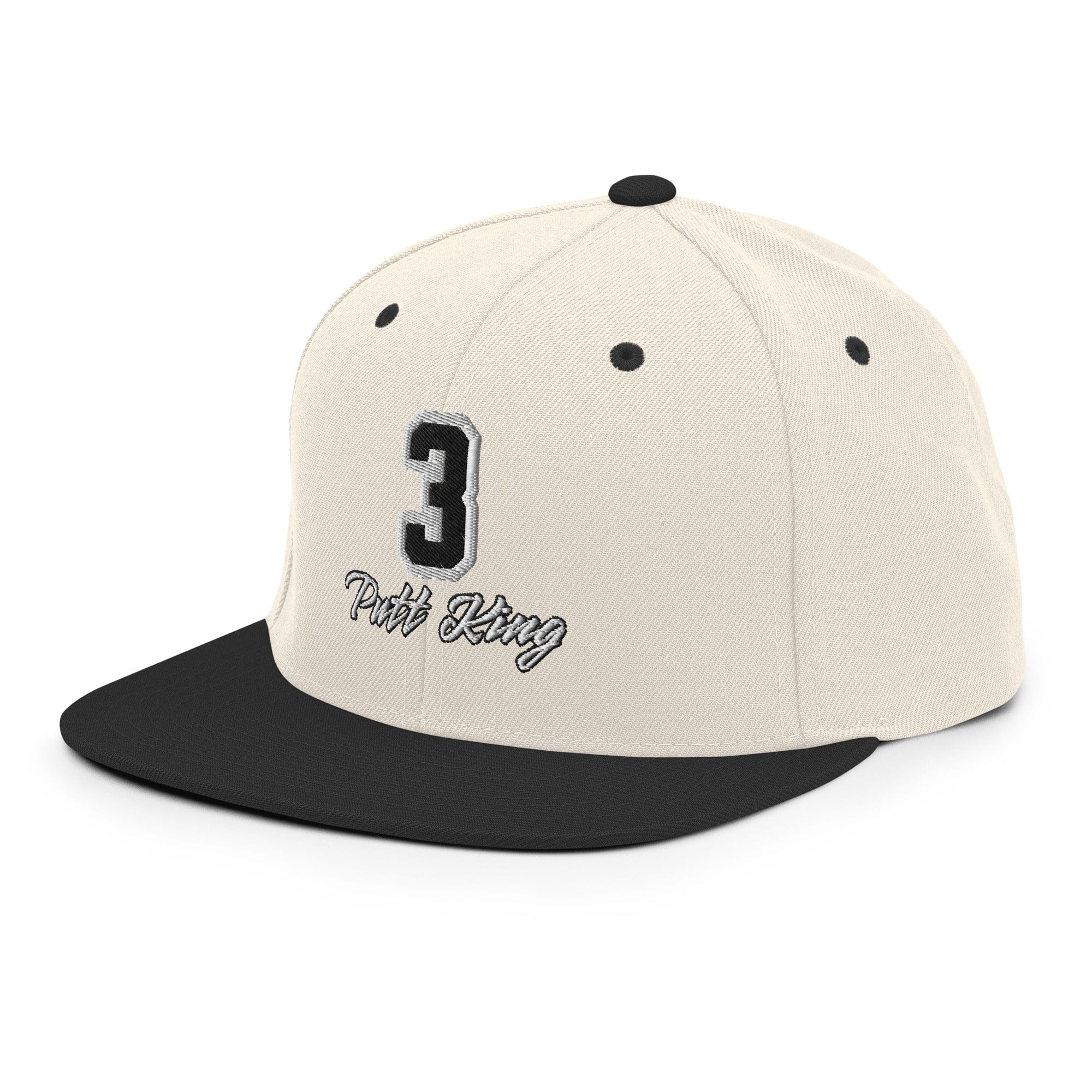 3 Putt King Golf Snapback Hat