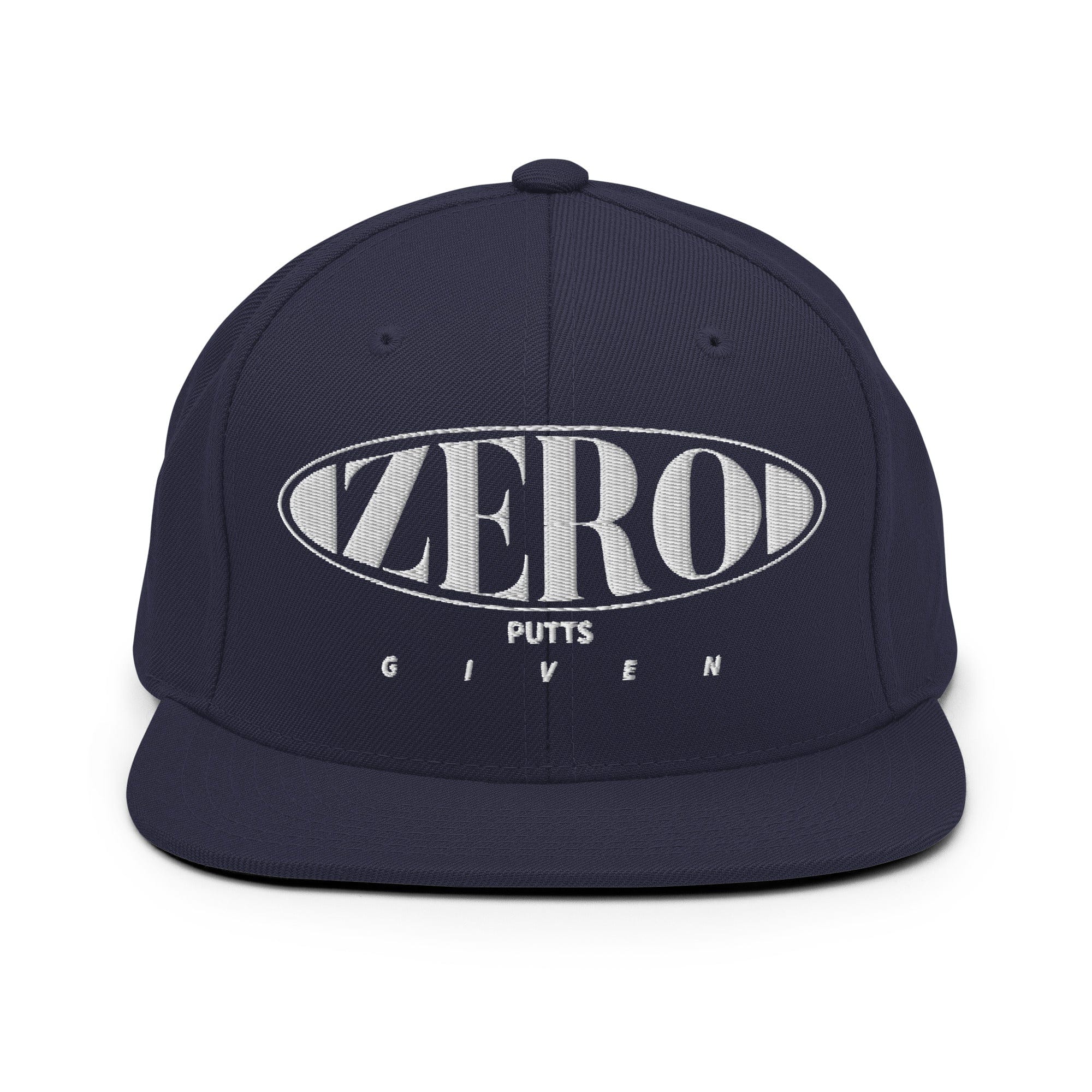 Zero Putts Given Golf Snapback Hat