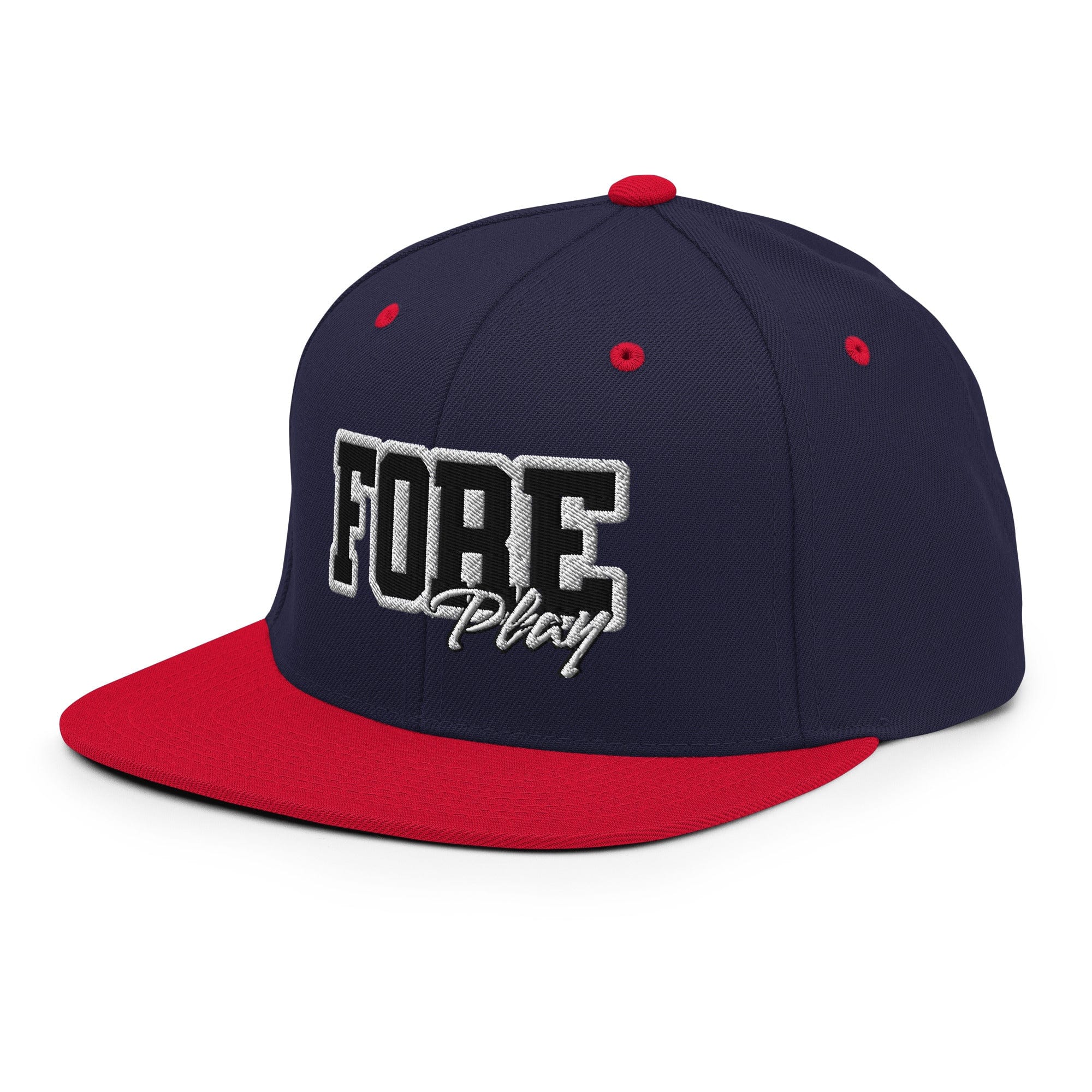 Fore Play Golf Snapback Hat