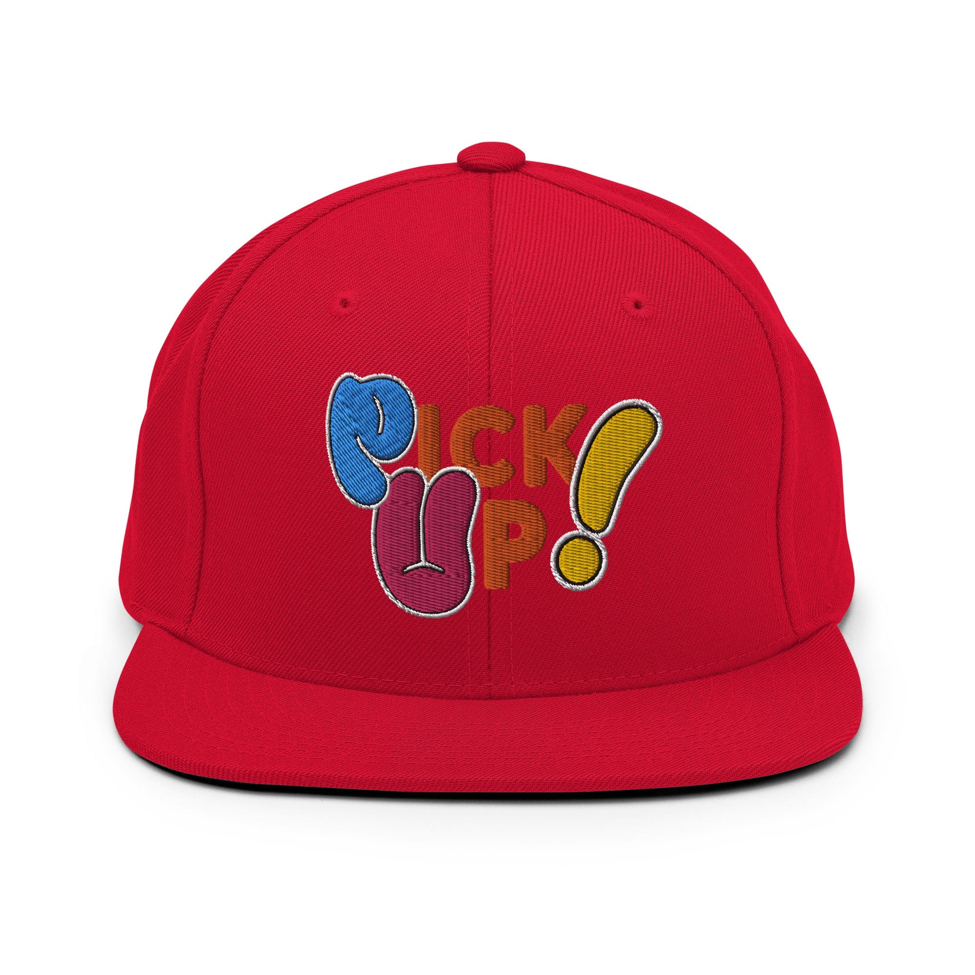 Pick Up Golf Snapback Hat