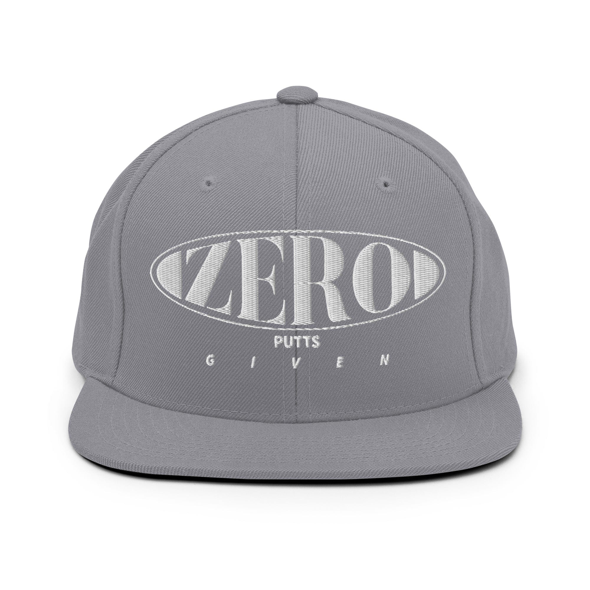 Zero Putts Given Golf Snapback Hat