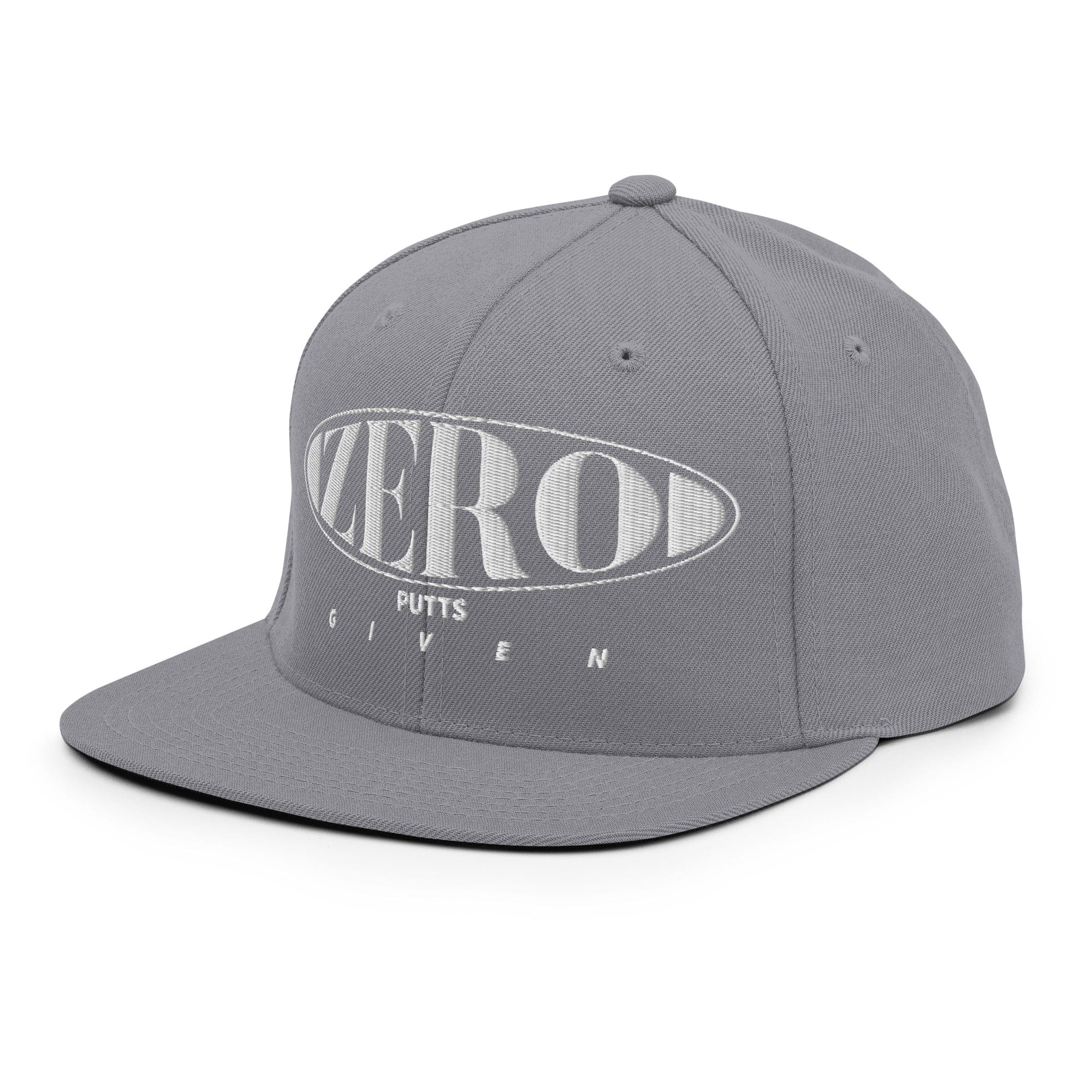 Zero Putts Given Golf Snapback Hat